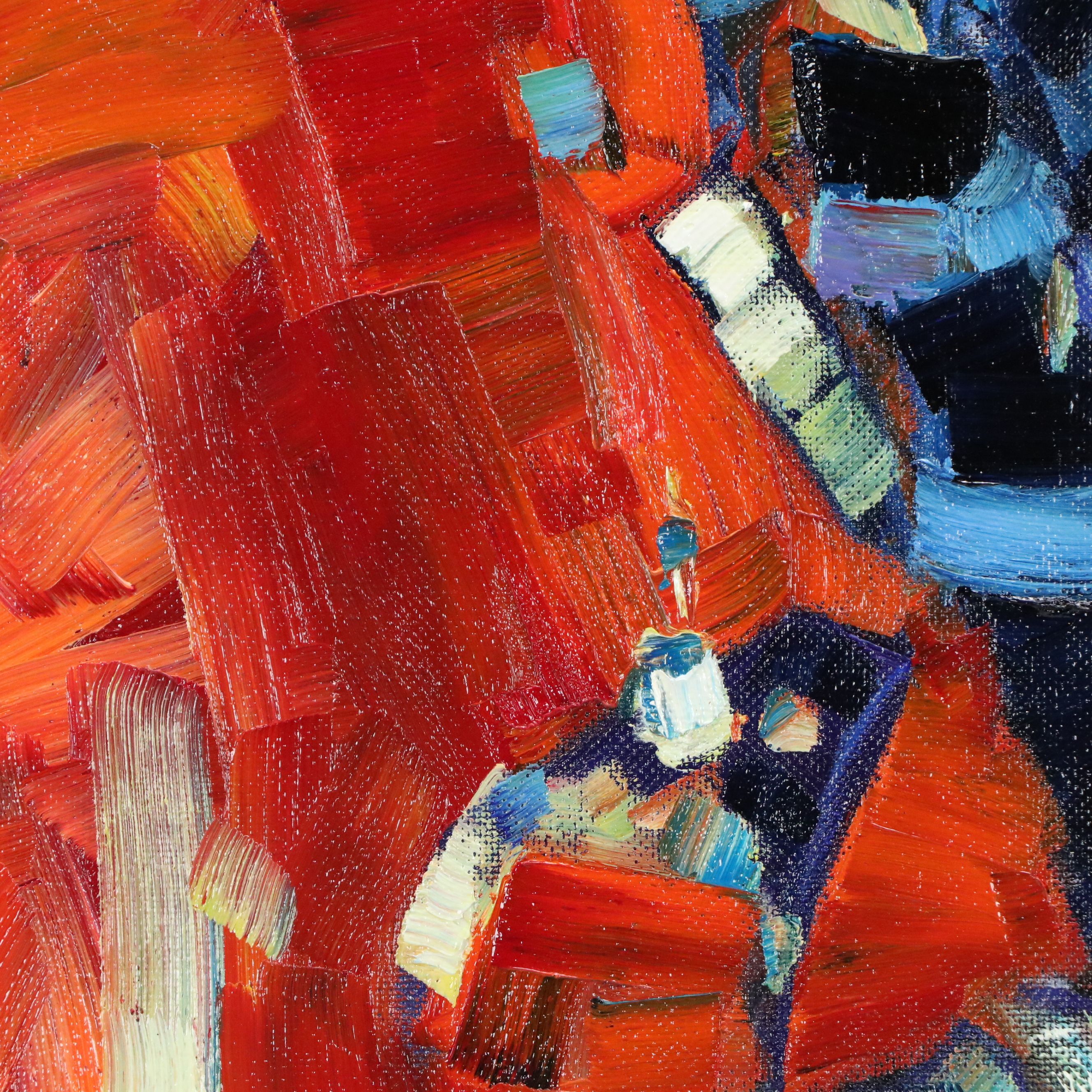 Serguei Novitchkov Oil Painting "Sunday Shift," 2025