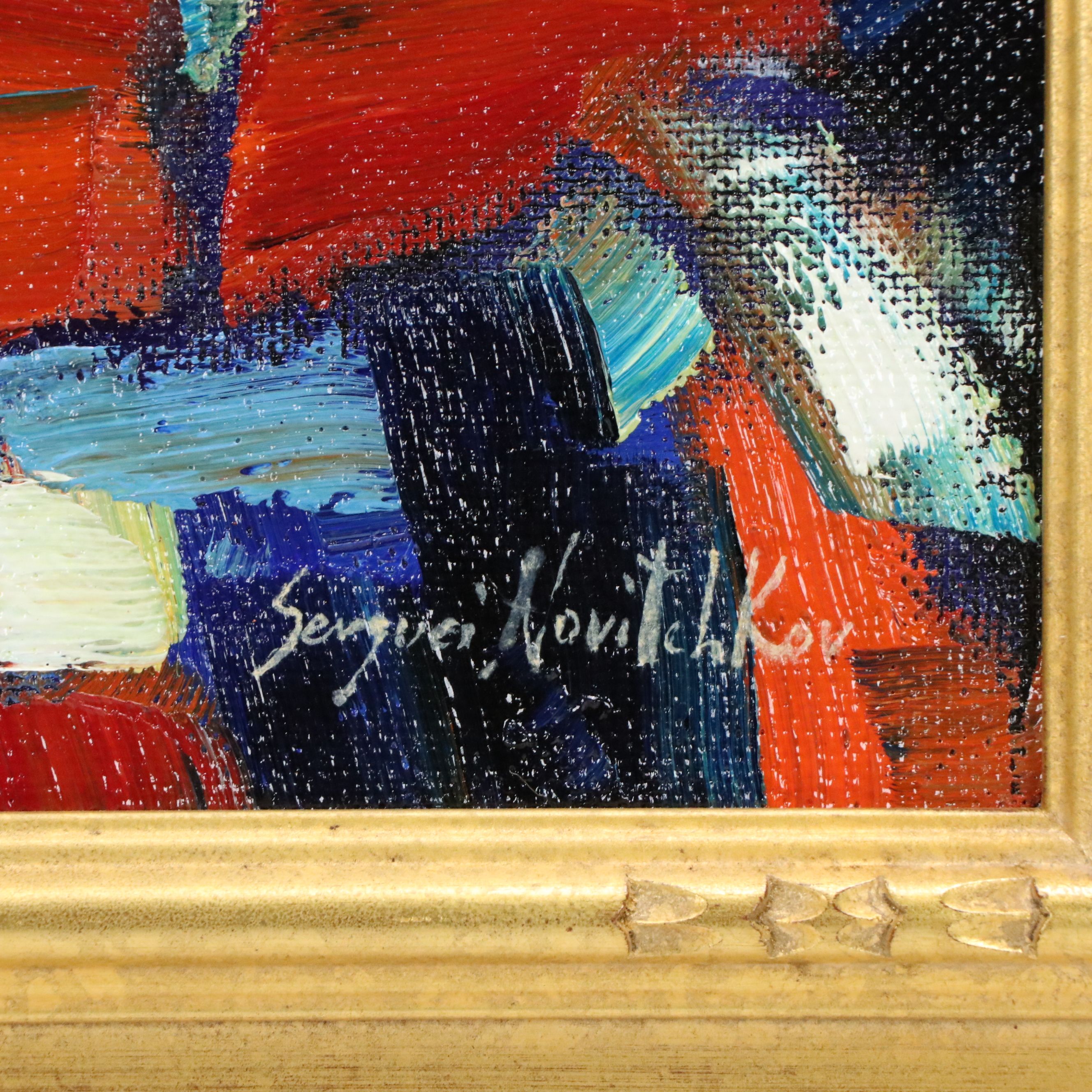 Serguei Novitchkov Oil Painting "Sunday Shift," 2025