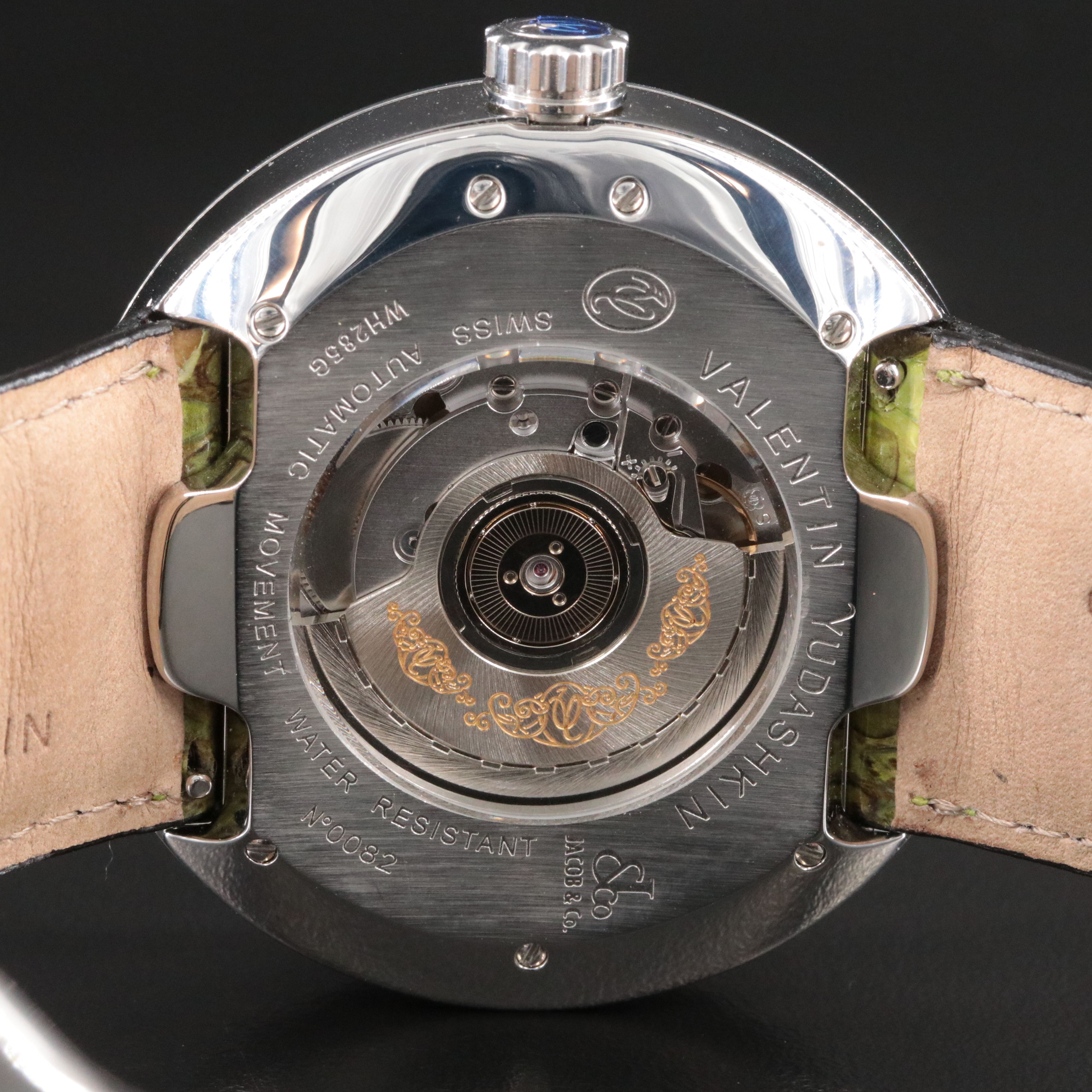 Jacob & Co. Valentin Yudashkin 48mm Python Automatic Watch