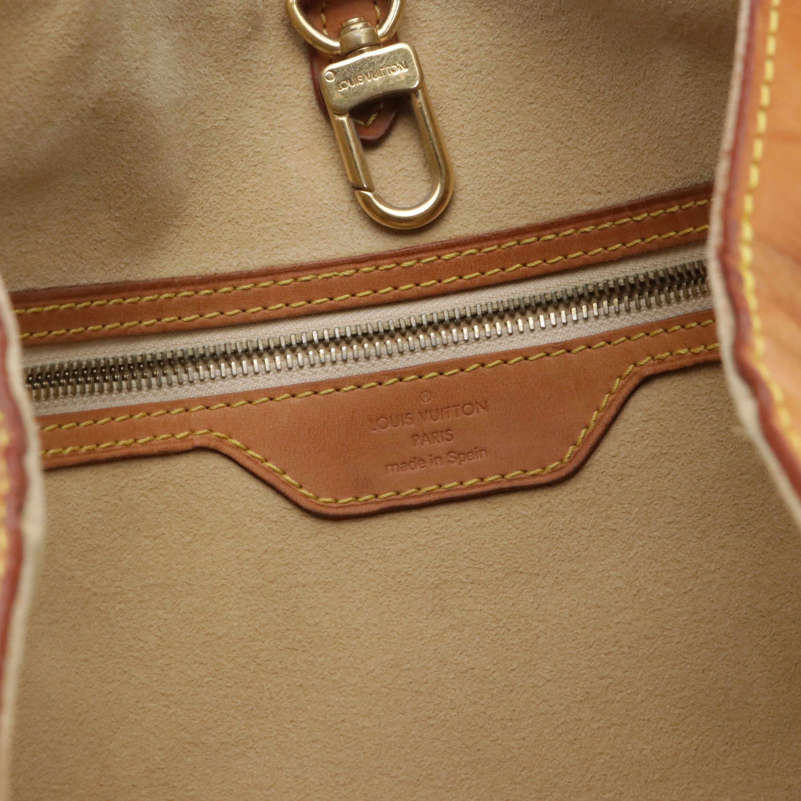 Louis Vuitton Hampstead GM Tote Bag in Damier Azur Canvas and Leather