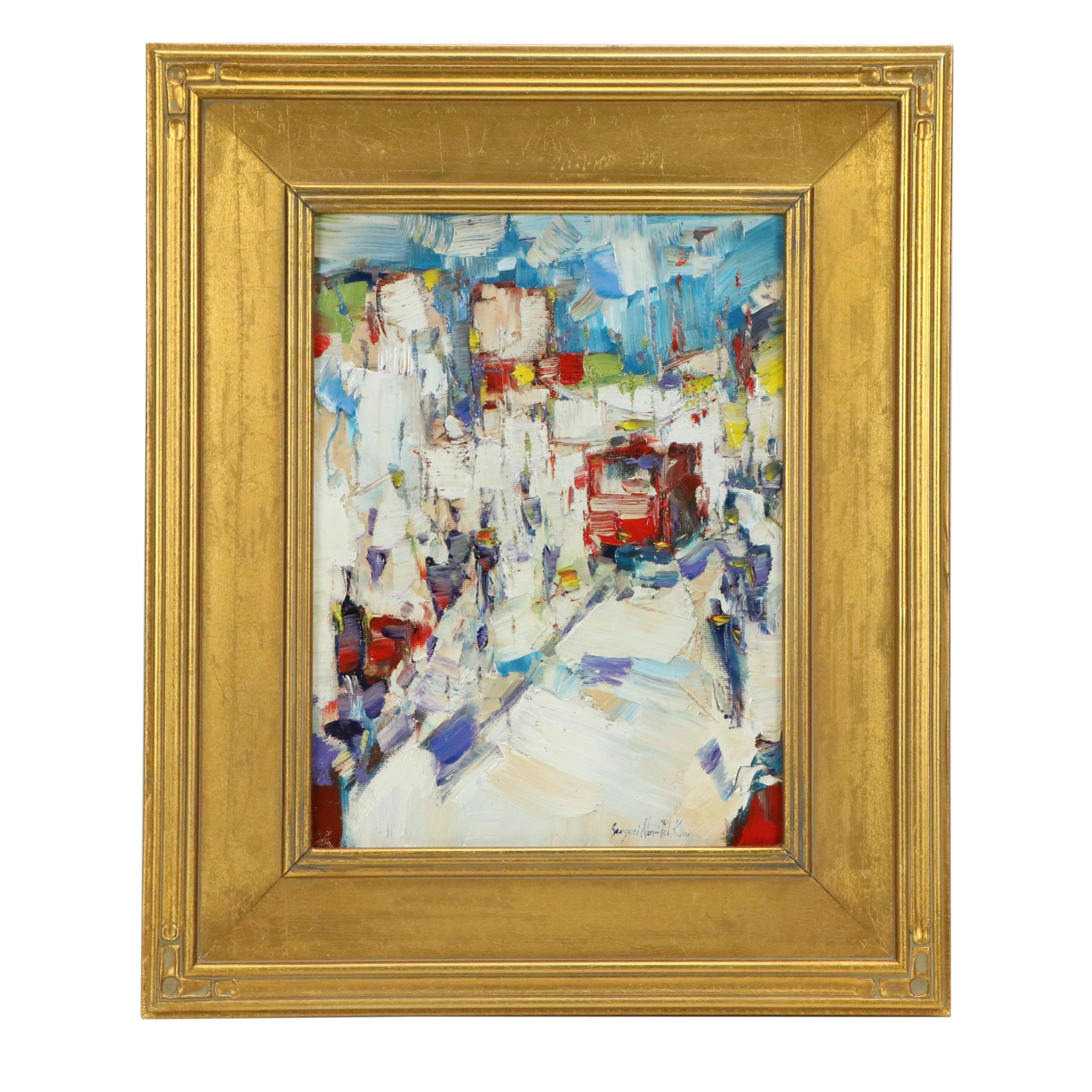 Serguei Novitchkov Oil Painting "San Francisco, California," 2026