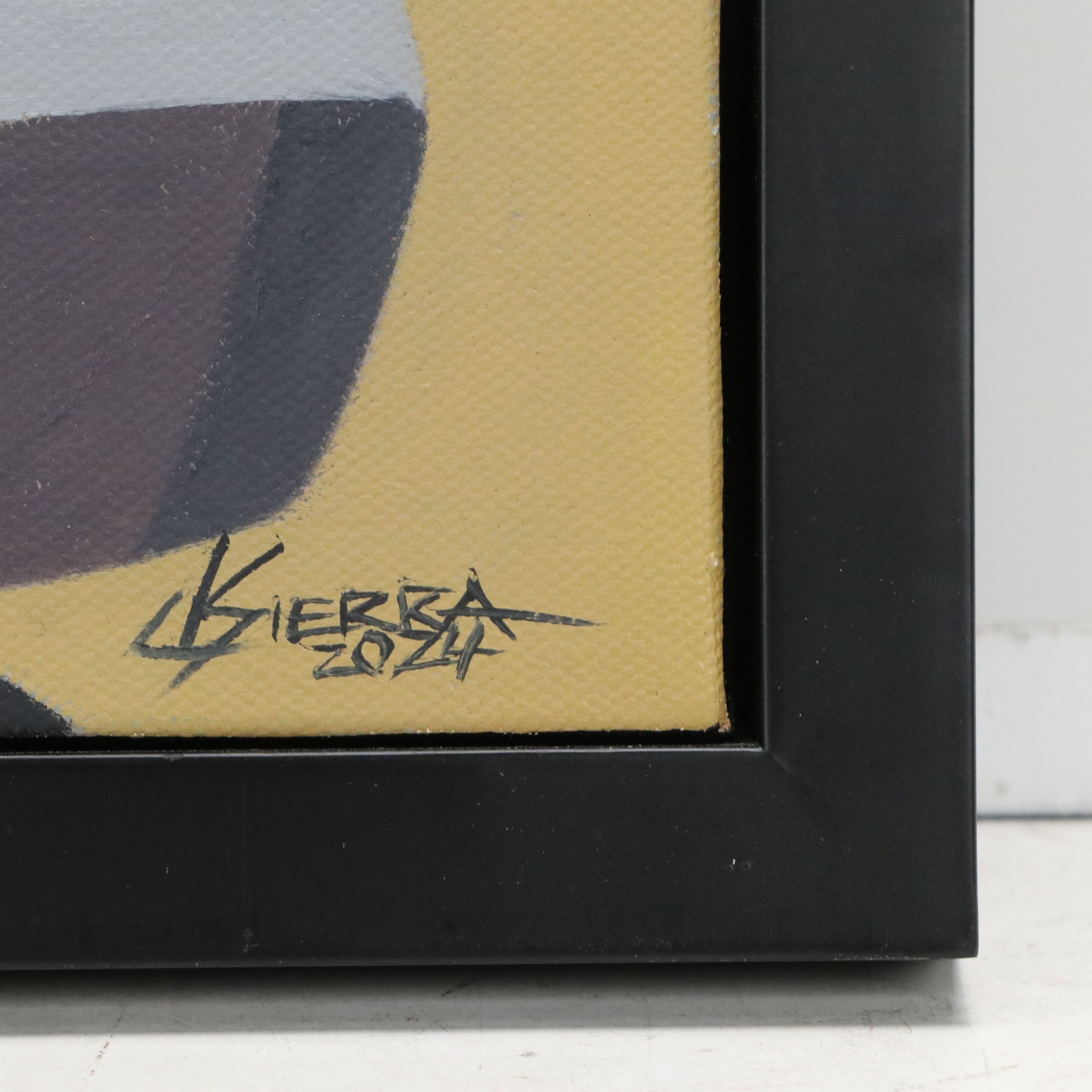 Dania Sierra Abstract Oil Painting "Breaking Ground," 2024