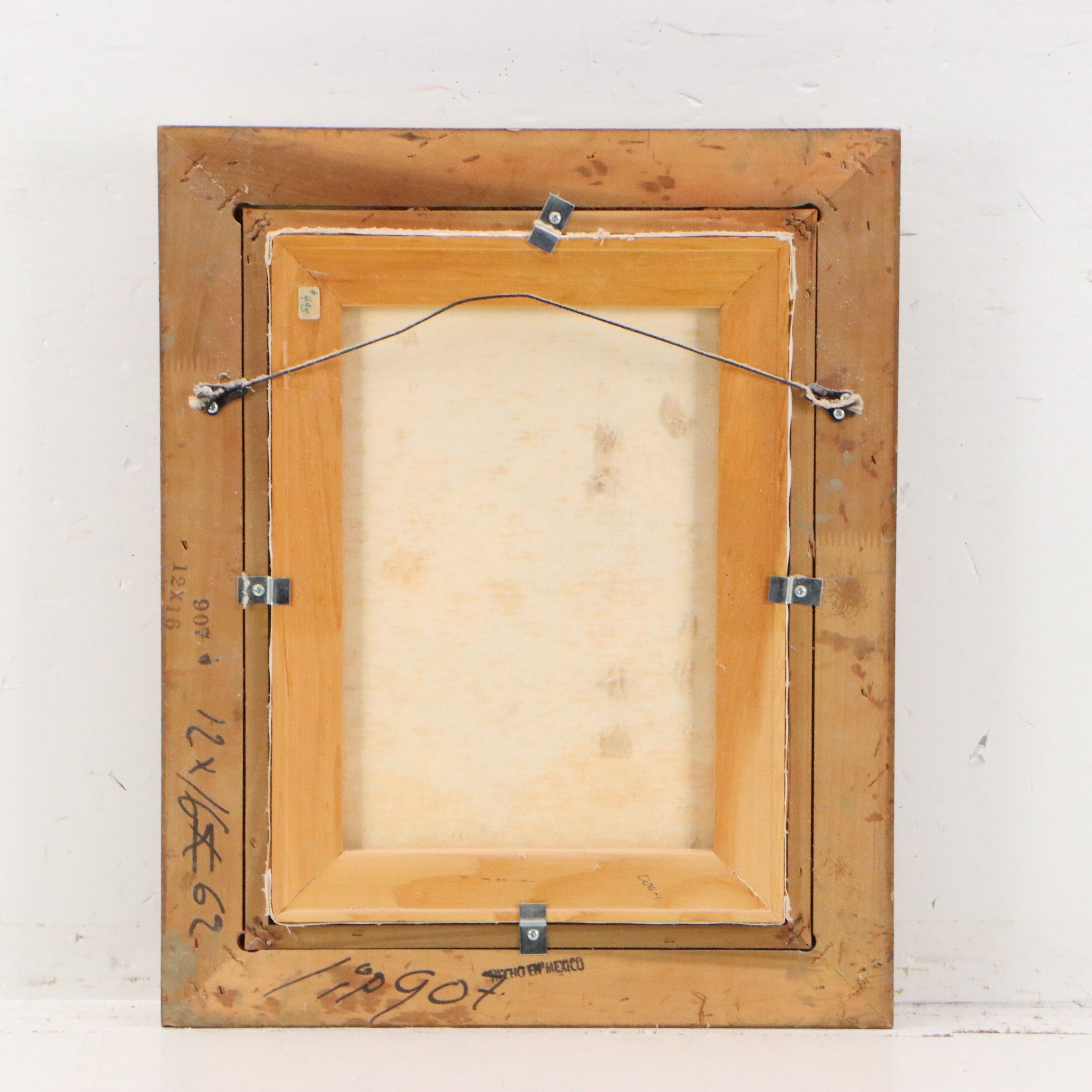 Casey Morris Impasto Floral Still Life Acrylic Painting, Late 20th Century