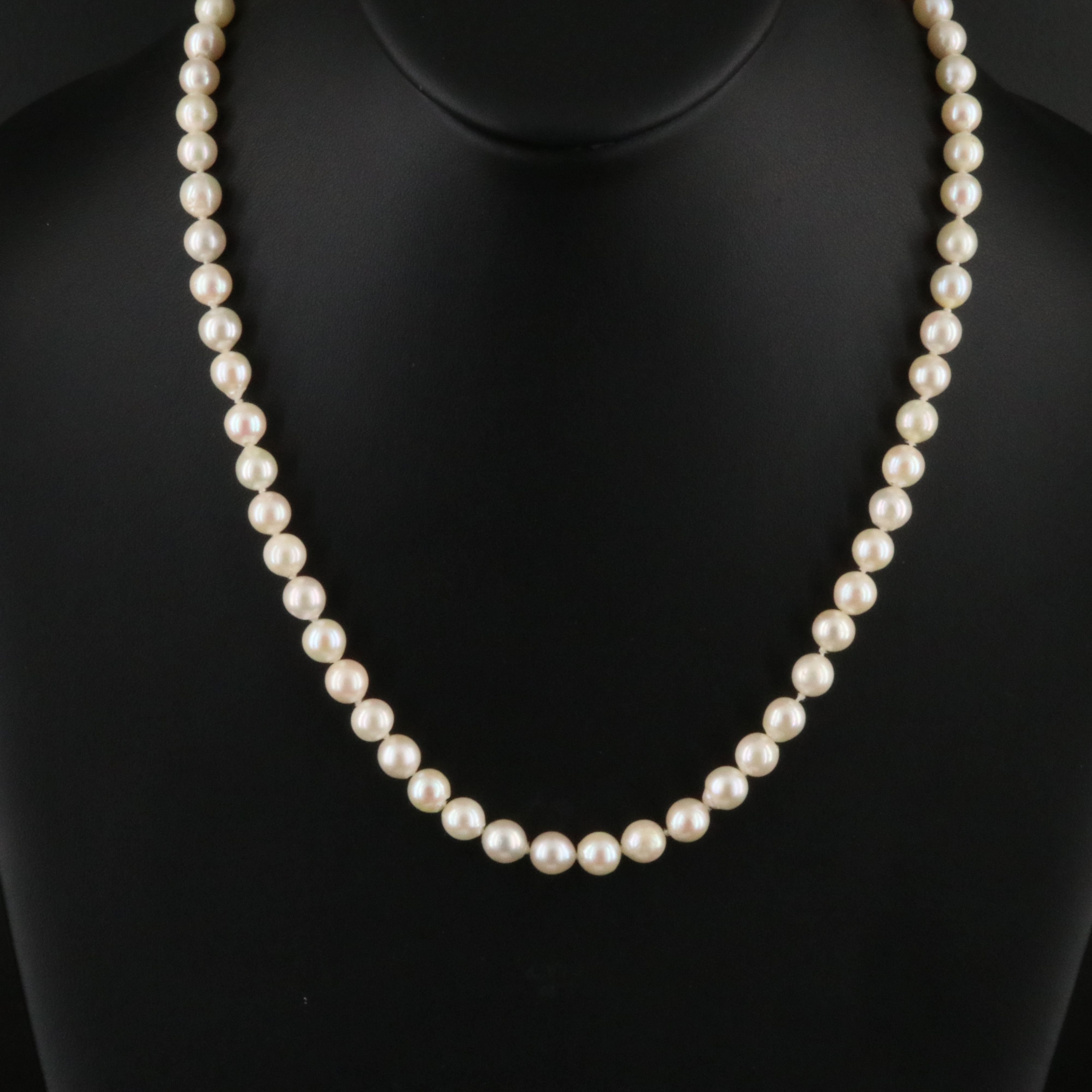14K Pearl Necklace