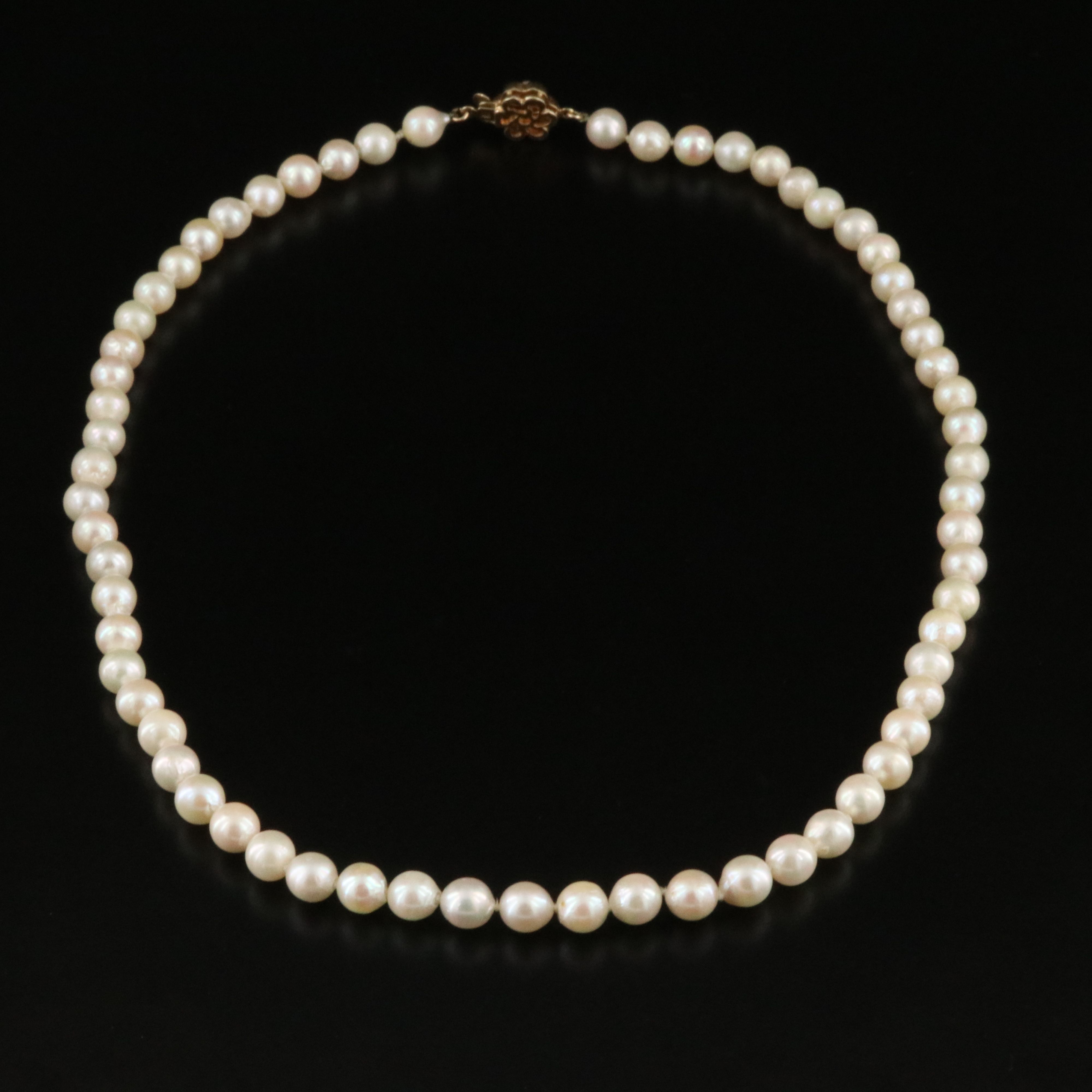14K Pearl Necklace