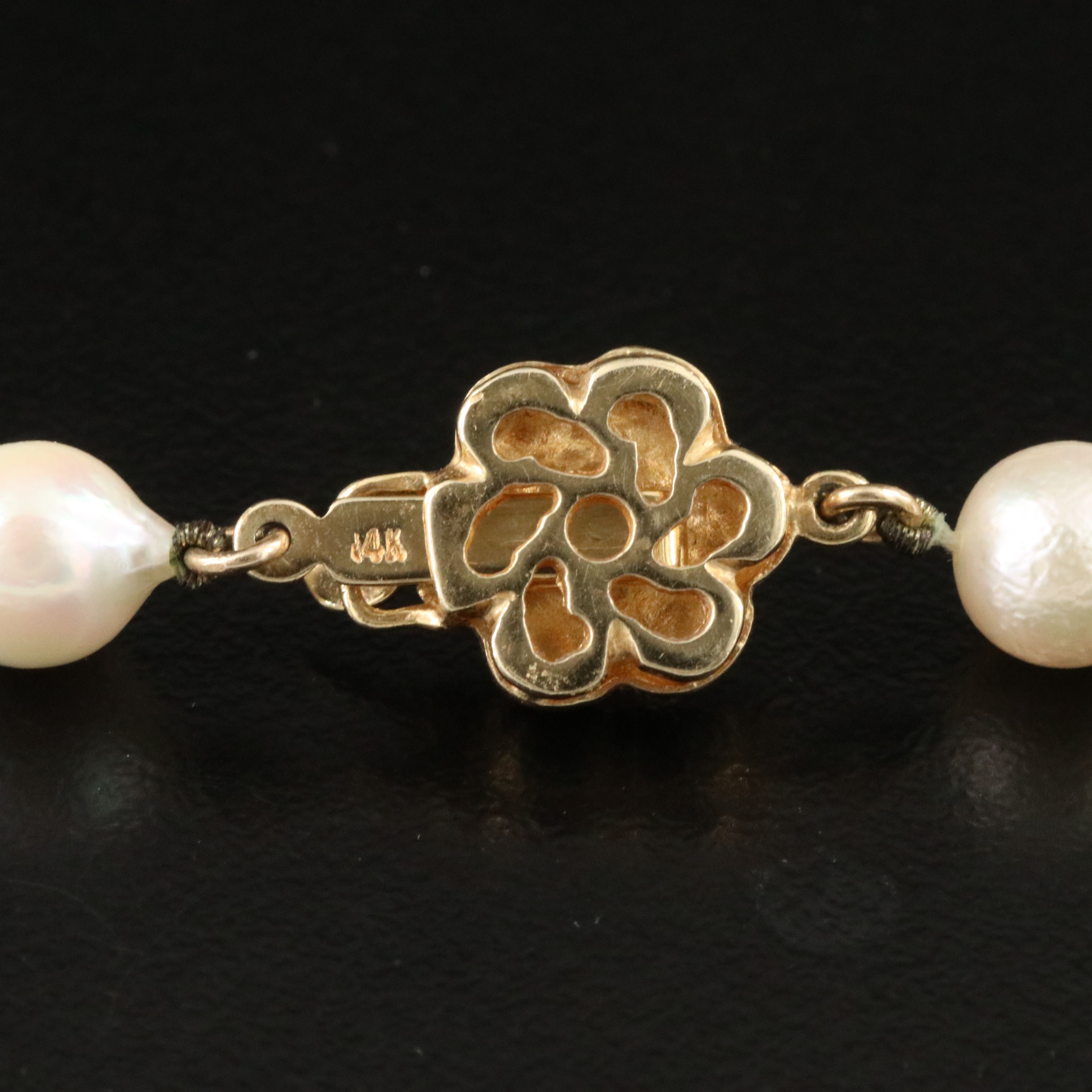 14K Pearl Necklace