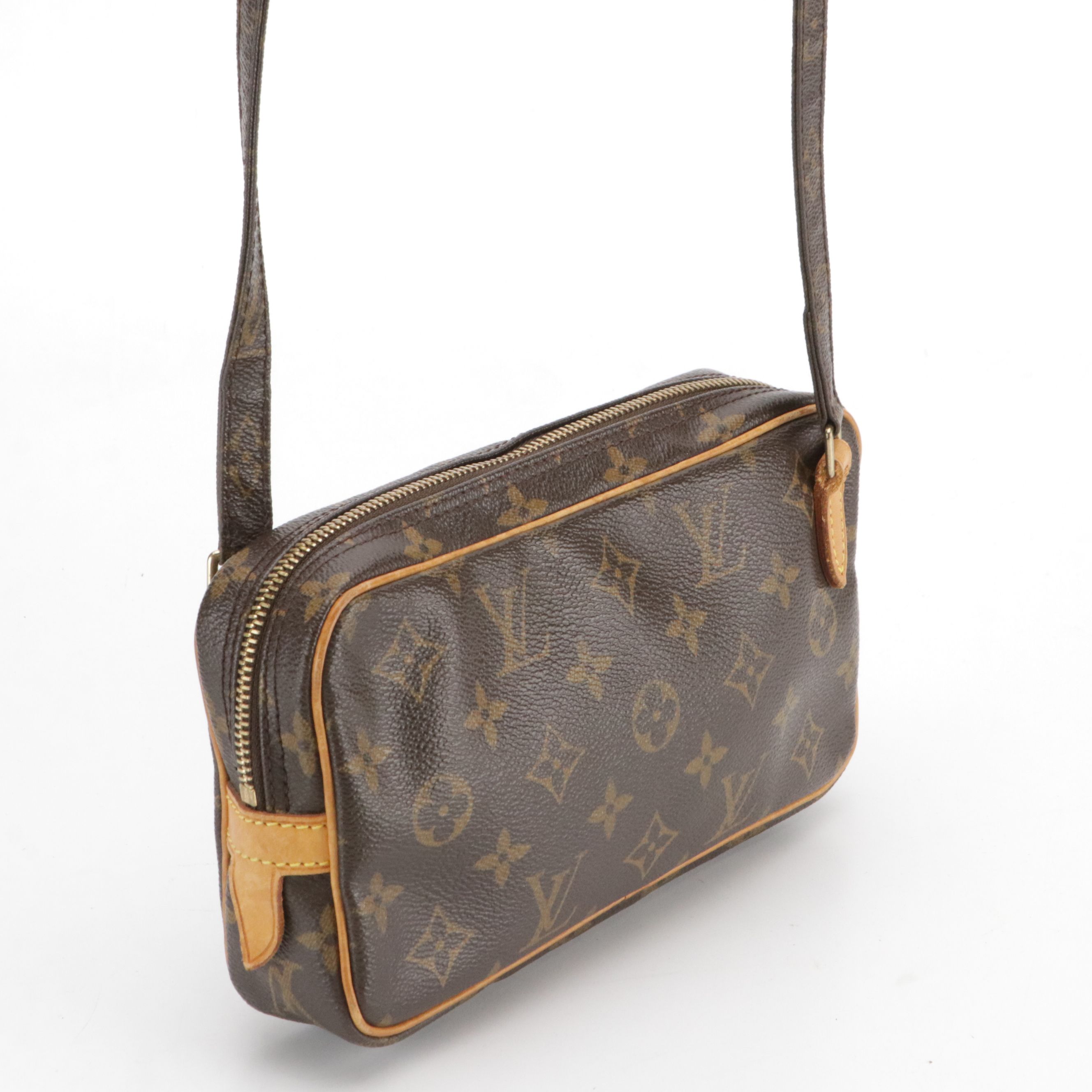 Louis Vuitton Marly Bandoulière Crossbody Bag in Monogram Canvas and Leather
