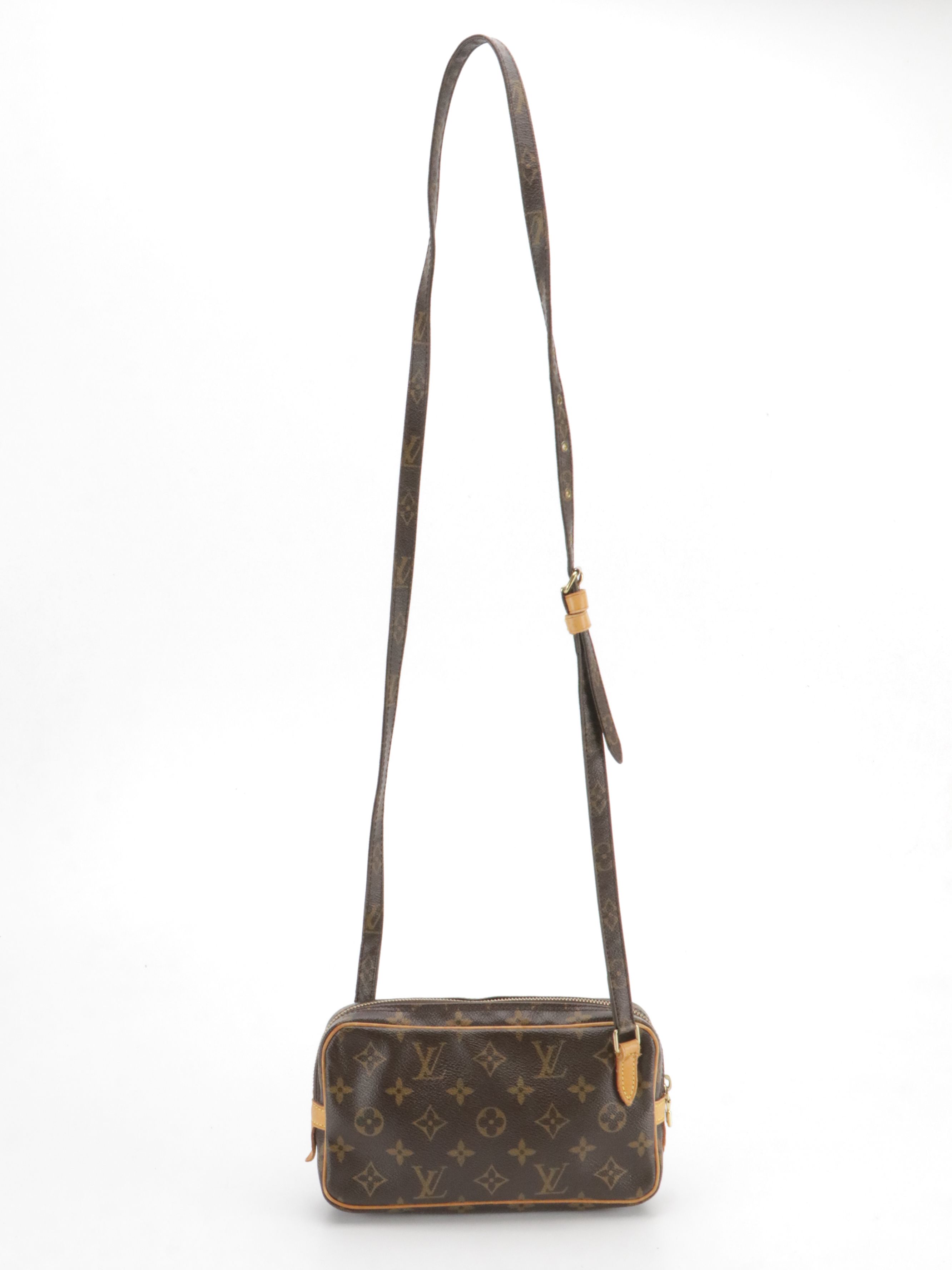 Louis Vuitton Marly Bandoulière Crossbody Bag in Monogram Canvas and Leather