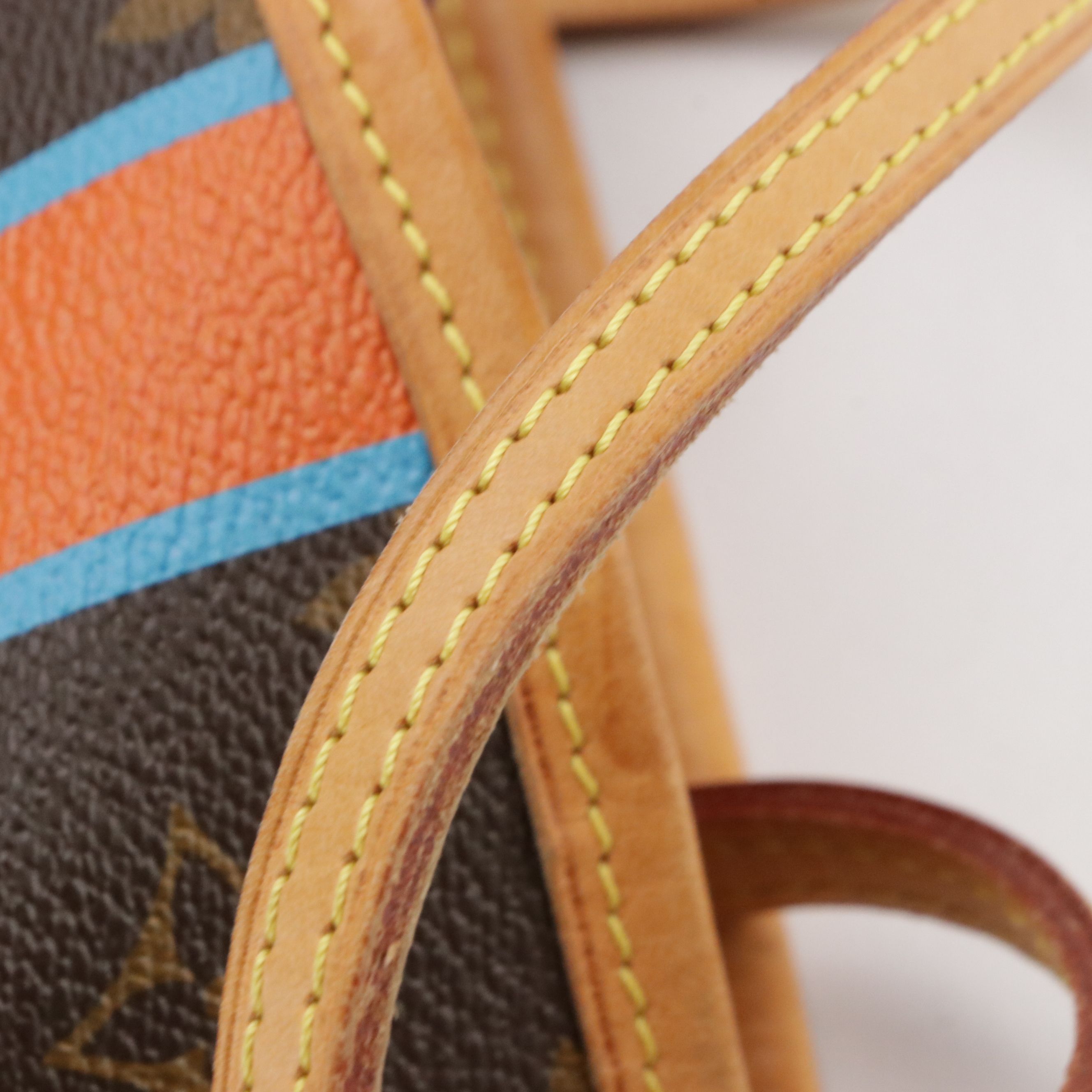 Louis Vuitton Limited Small Mon Neverfull PM Tote in Monogram Canvas and Leather