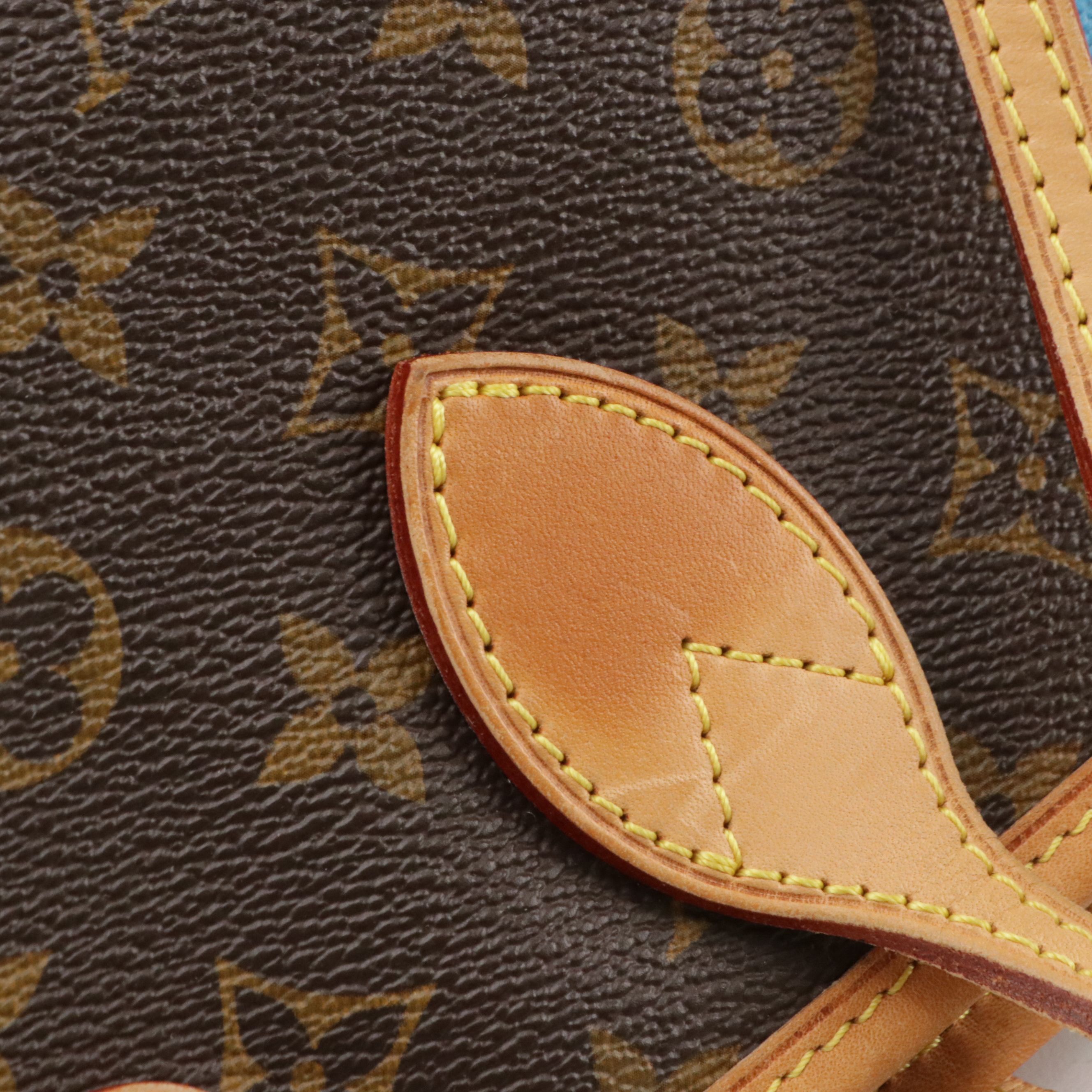 Louis Vuitton Limited Small Mon Neverfull PM Tote in Monogram Canvas and Leather