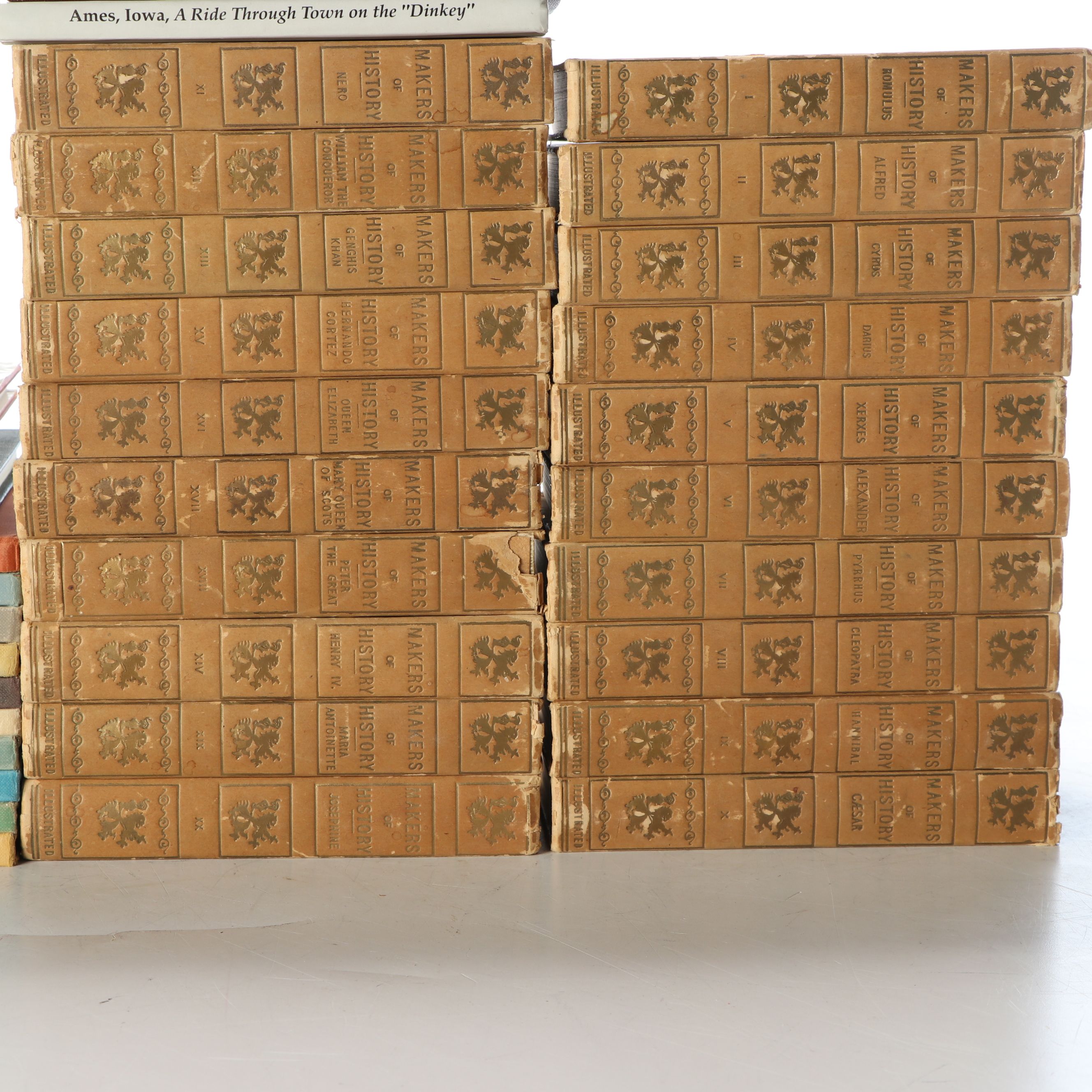 "Makers of History" Partial Set with More History and Nonfiction Books