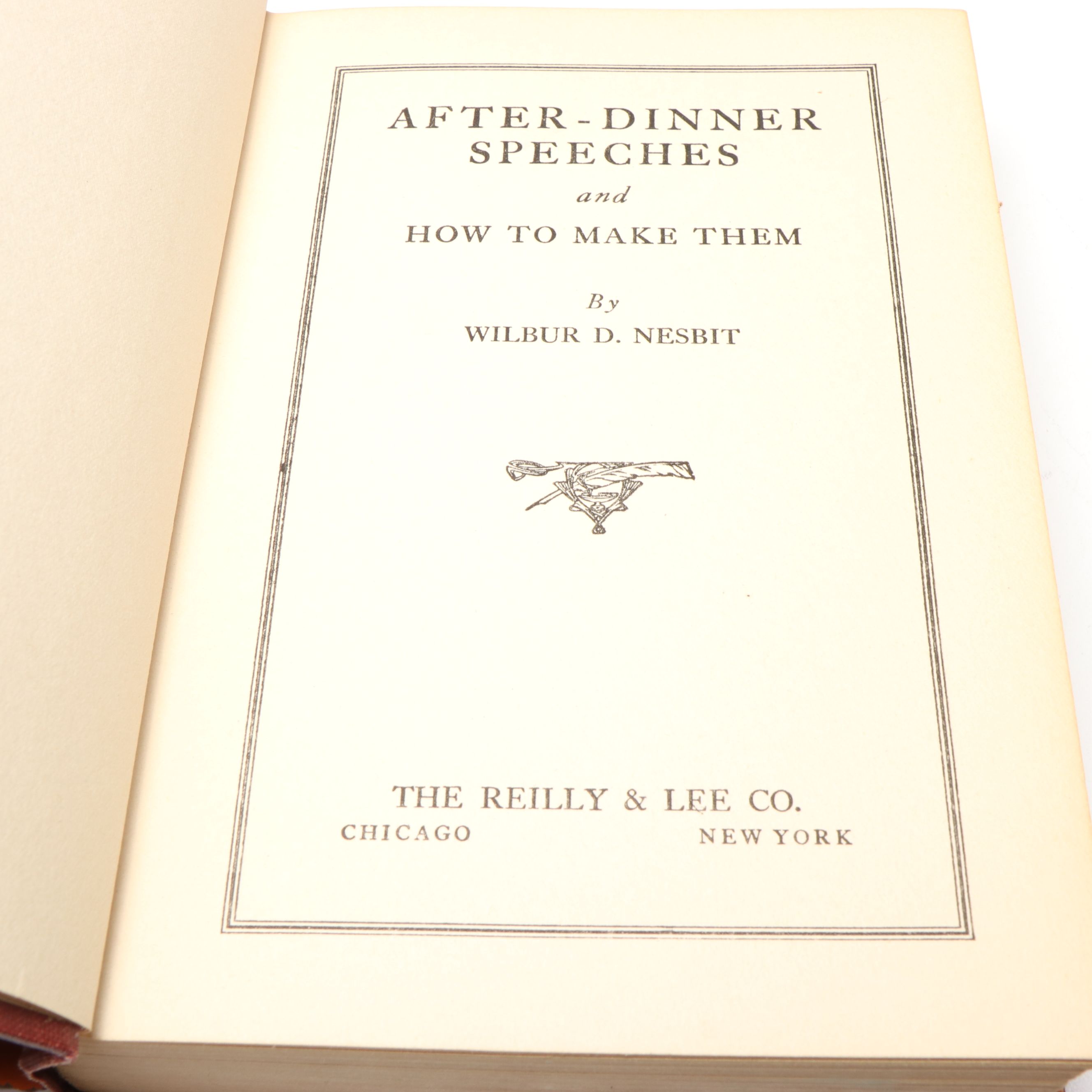 "After-Dinner Speeches and How to Make Them" by Wilbur D. Nesbit and More Books