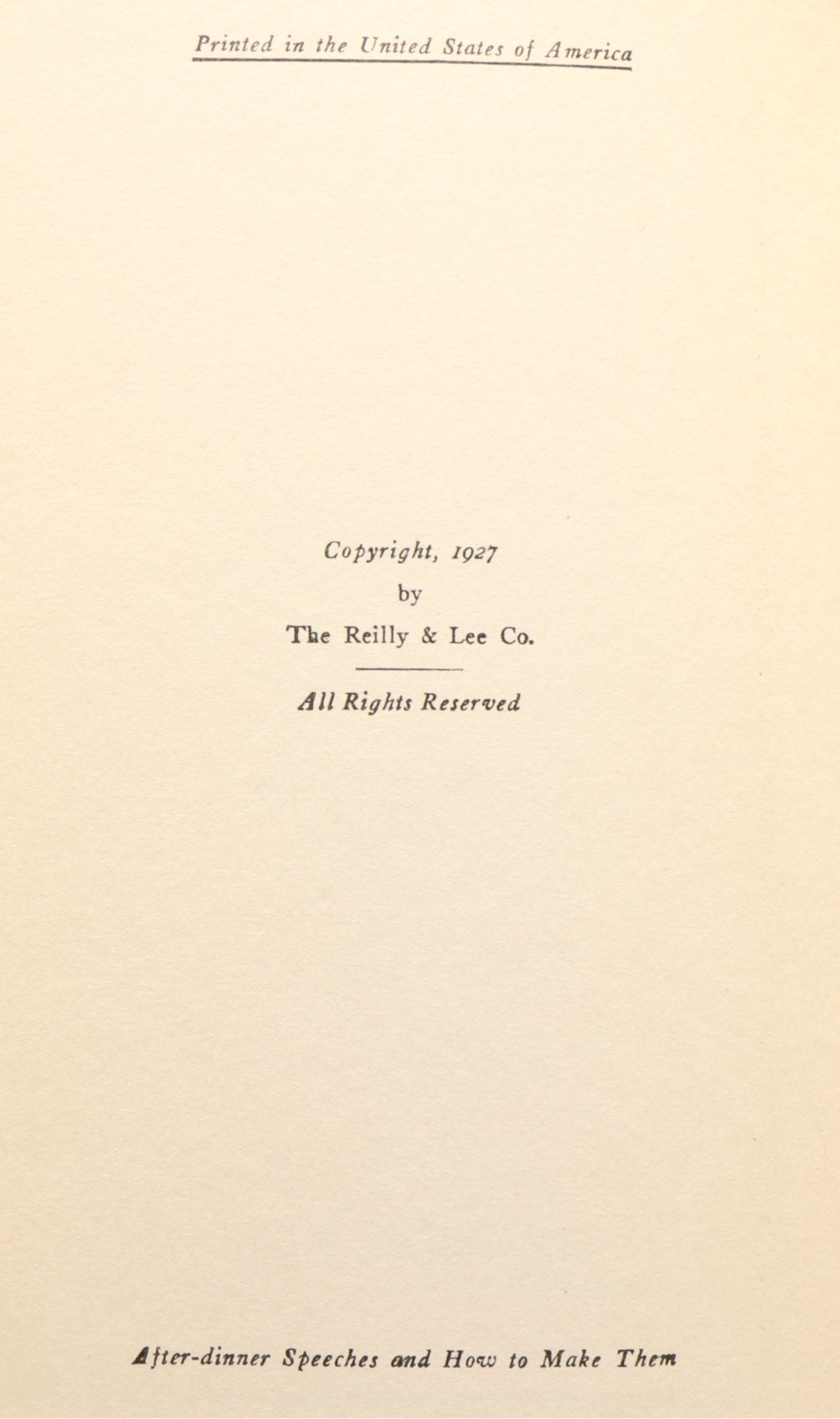 "After-Dinner Speeches and How to Make Them" by Wilbur D. Nesbit and More Books