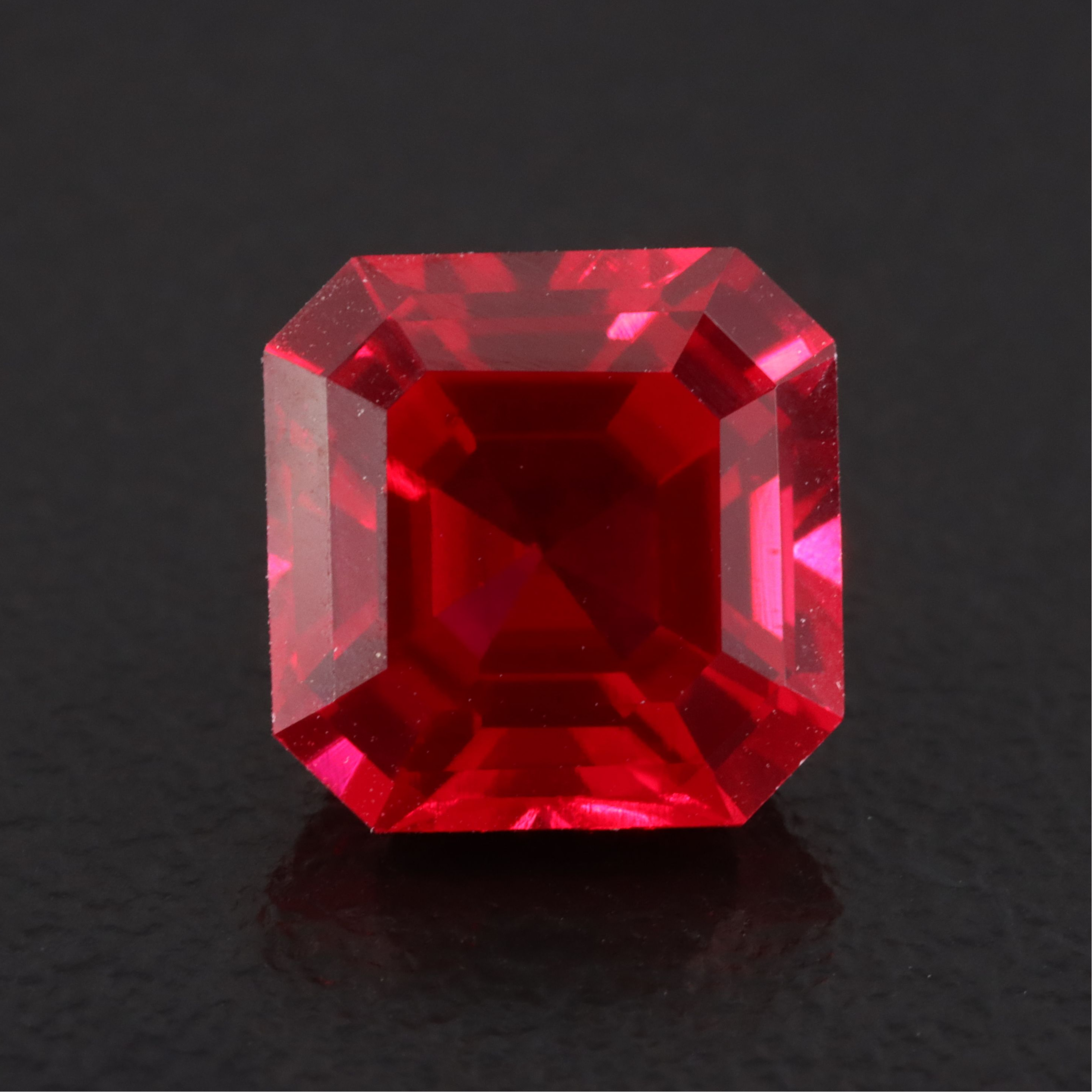 Loose 5.01 CT Lab Grown Ruby