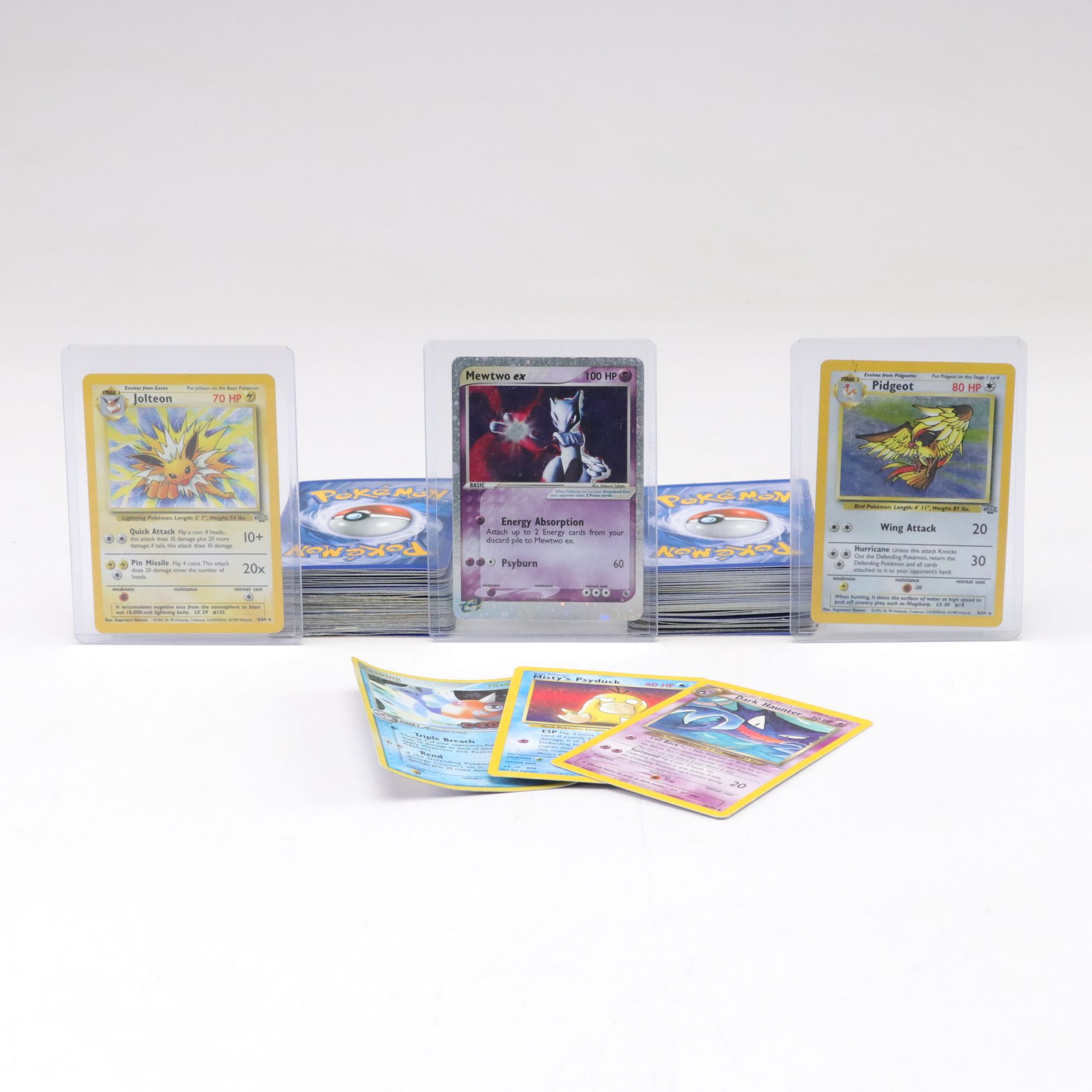 Pokémon Card Collection Featuring Base, Jungle and Other Sets, 1990s-2010s