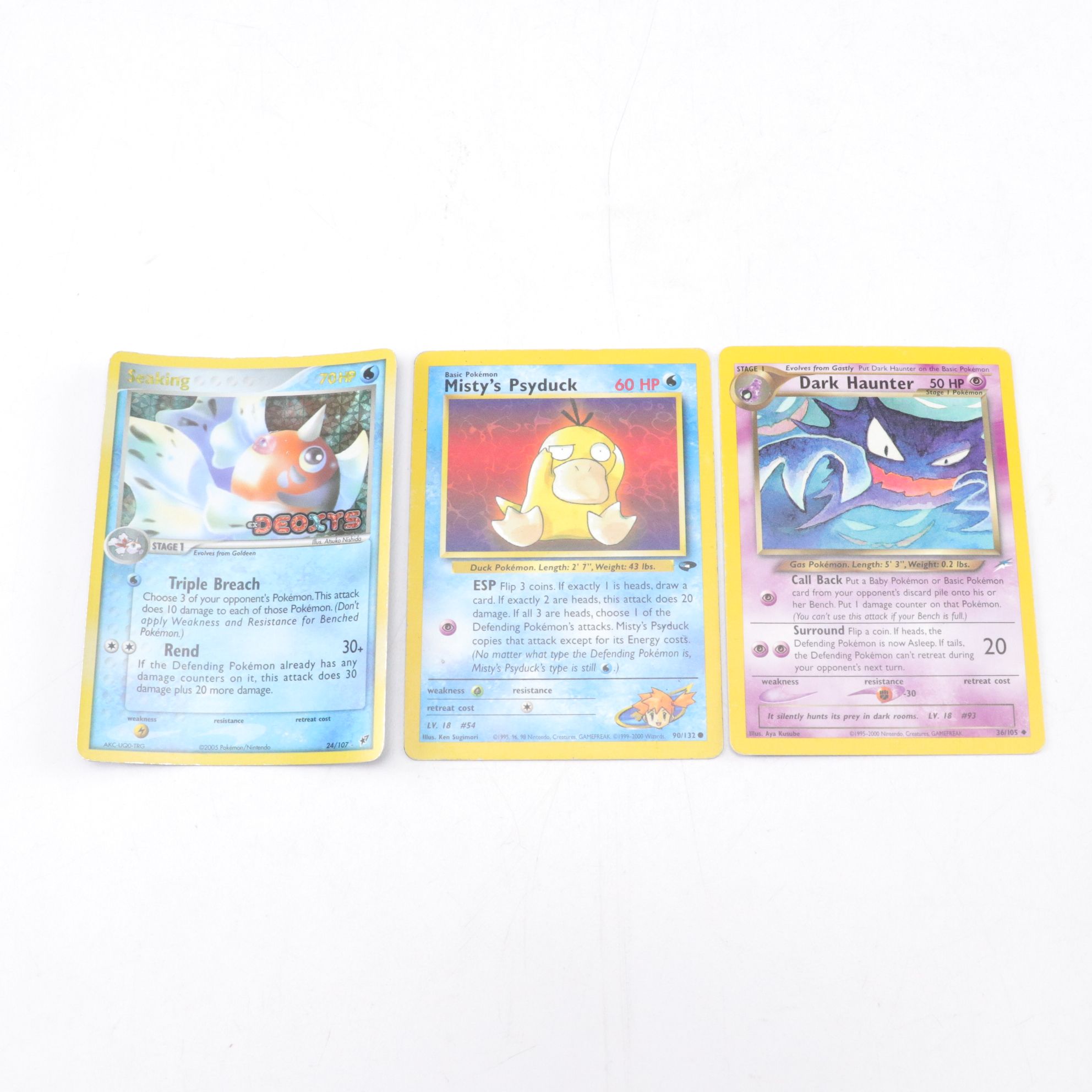 Pokémon Card Collection Featuring Base, Jungle and Other Sets, 1990s-2010s