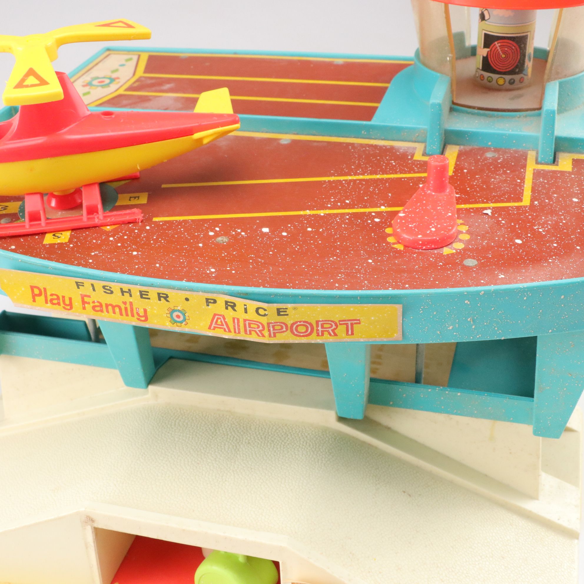 Fisher Price Airport Playset with Airplanes and Accessories, 1972