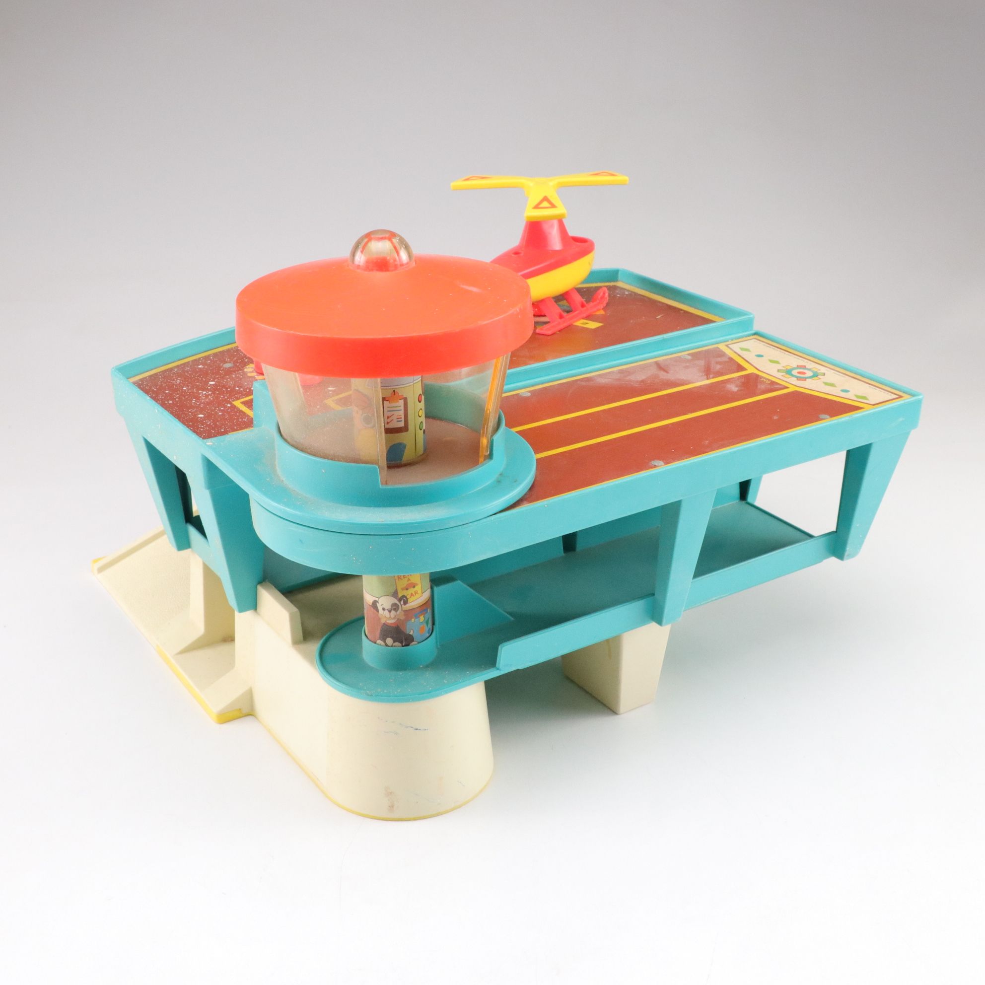 Fisher Price Airport Playset with Airplanes and Accessories, 1972