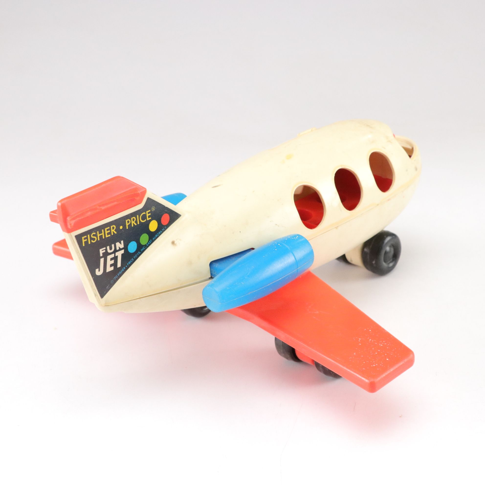 Fisher Price Airport Playset with Airplanes and Accessories, 1972