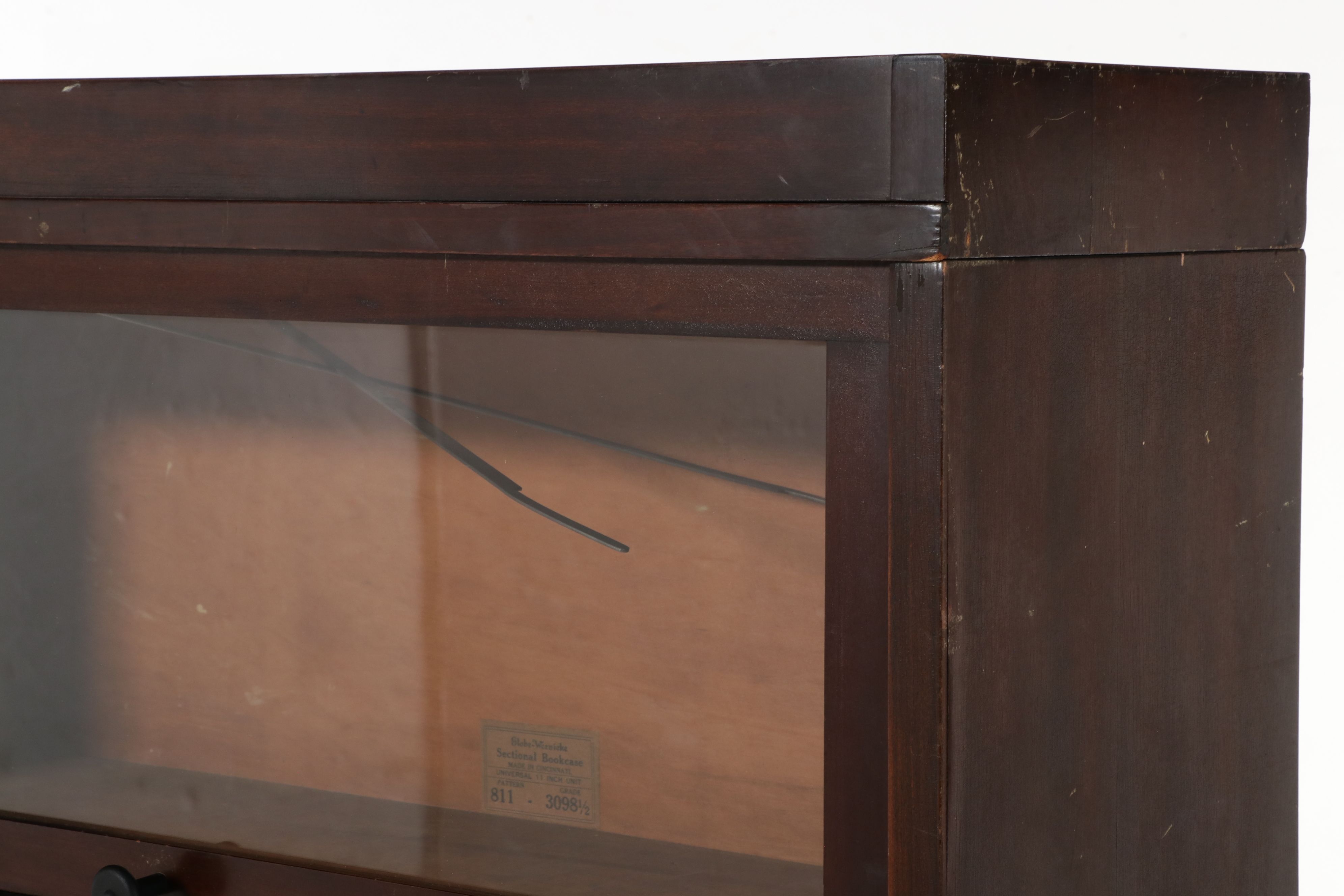 Globe-Wernicke Six-Tier Barrister's Bookcase, Early 20th Century