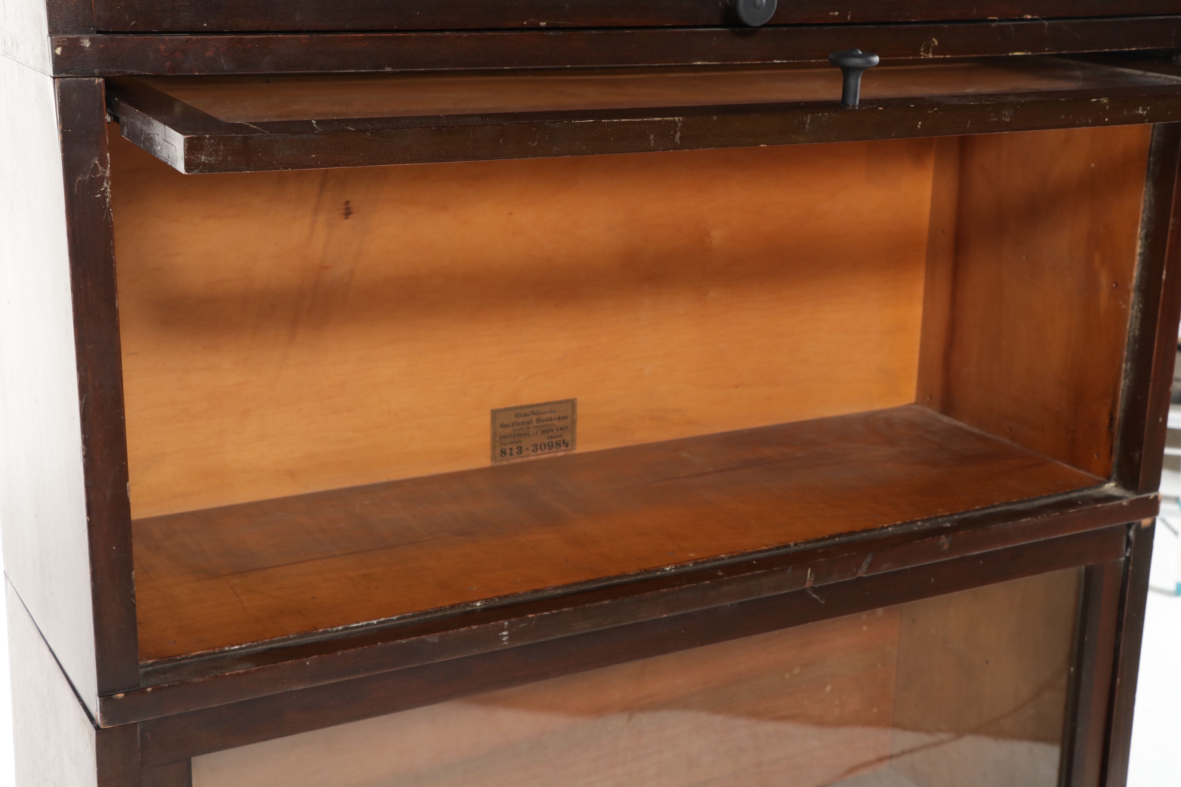 Globe-Wernicke Six-Tier Barrister's Bookcase, Early 20th Century