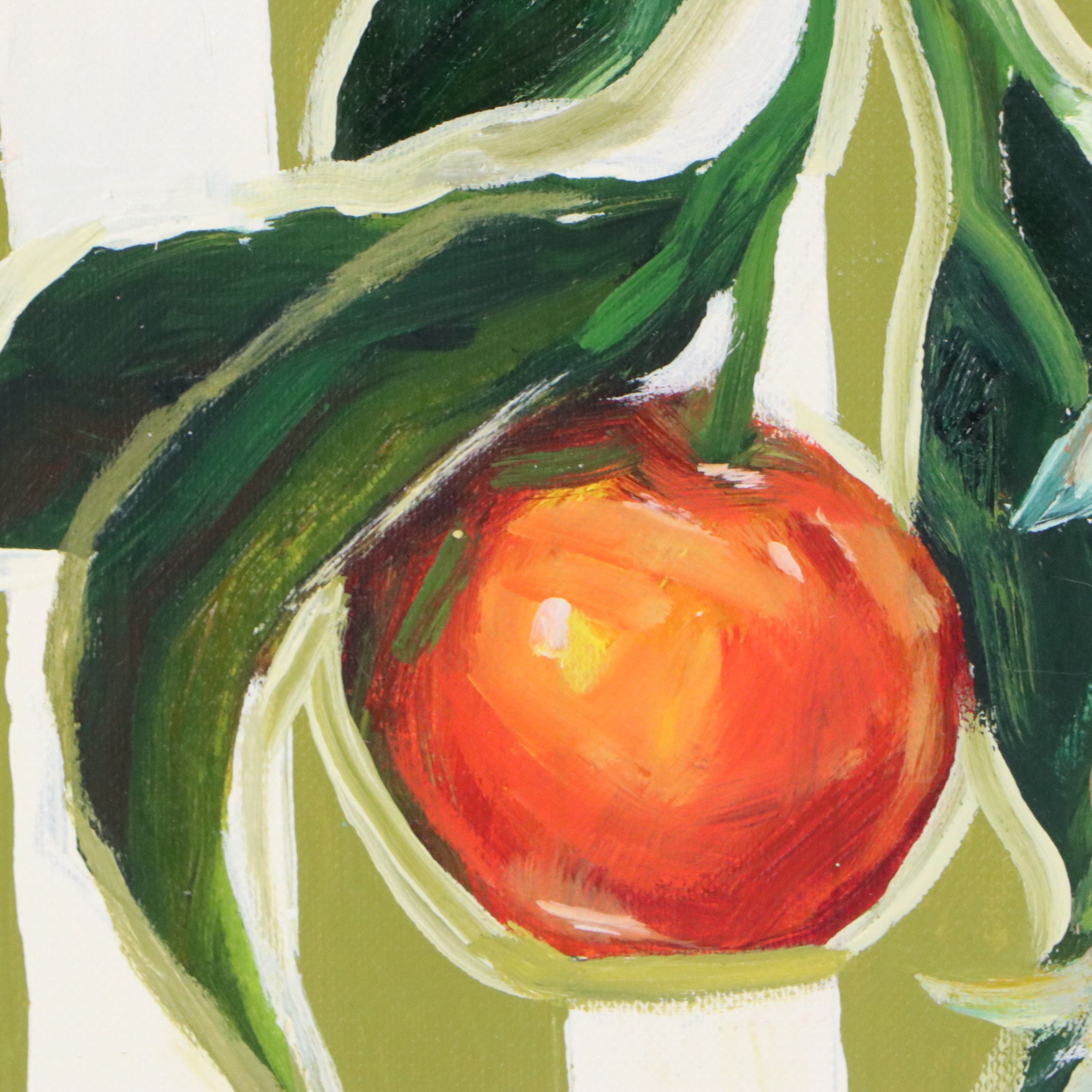 Kiki Mims Oil Painting of Orange Blossoms, 2026