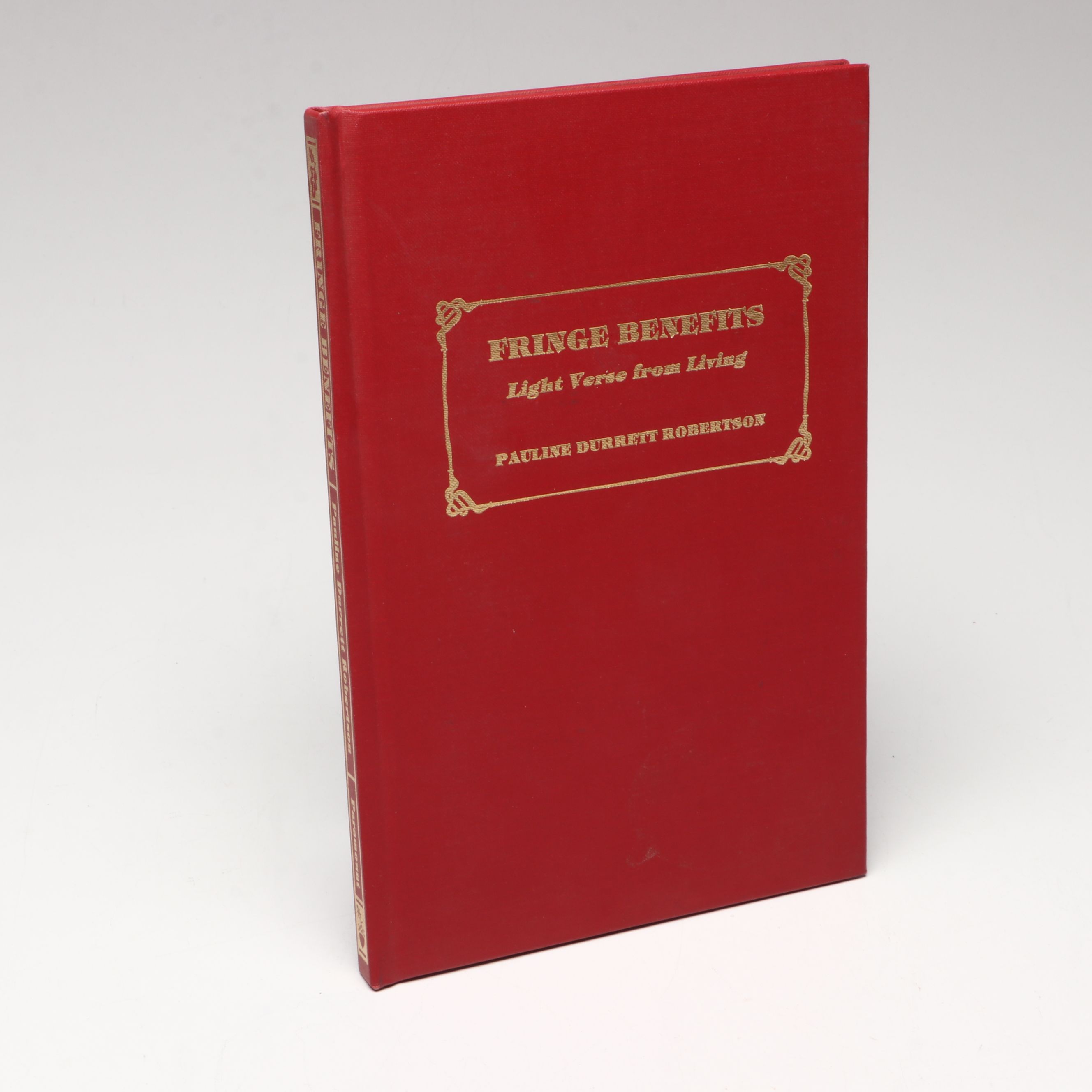 Signed "Field Notes" and Other Poetry Book by Pauline Durrett Robertson, 1988