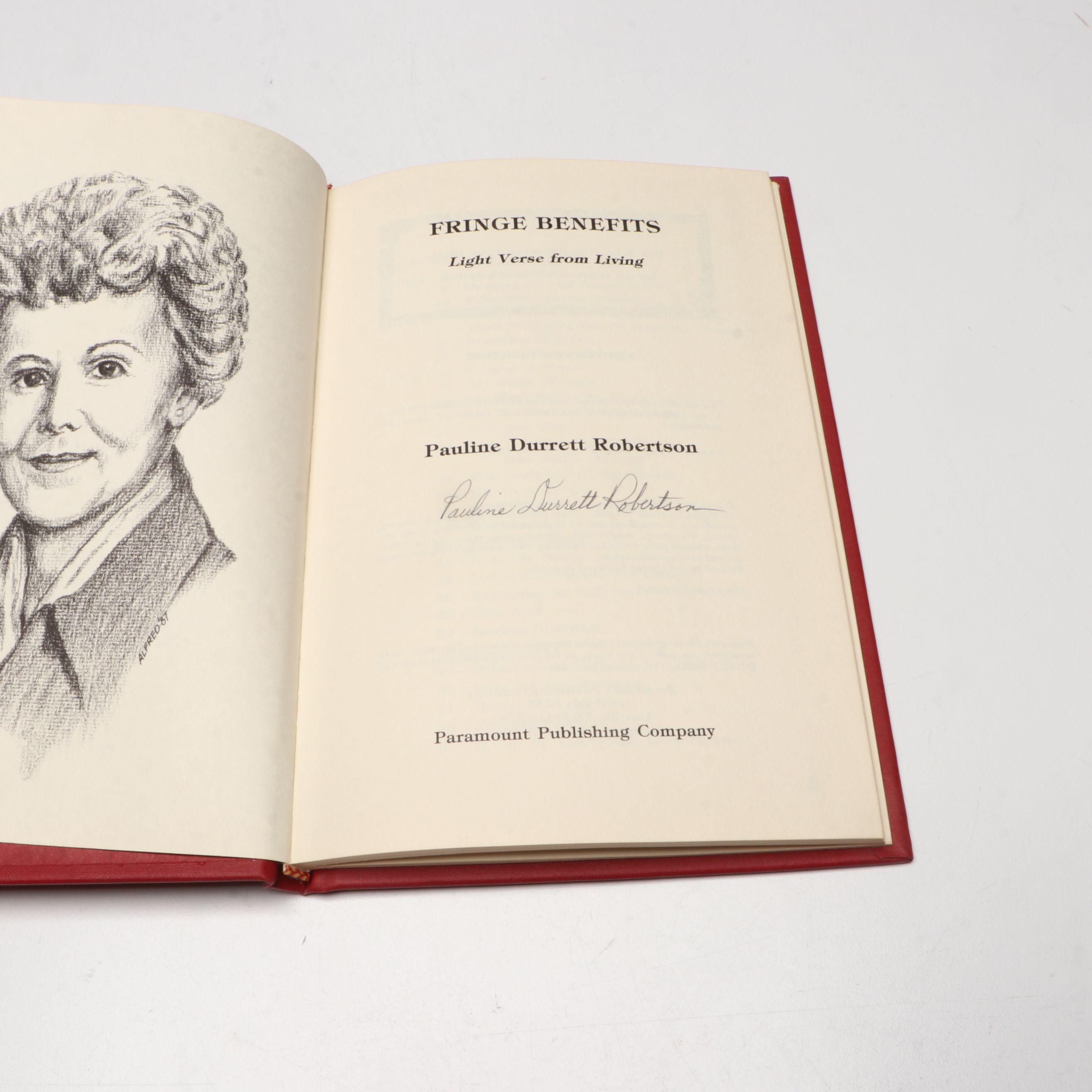 Signed "Field Notes" and Other Poetry Book by Pauline Durrett Robertson, 1988