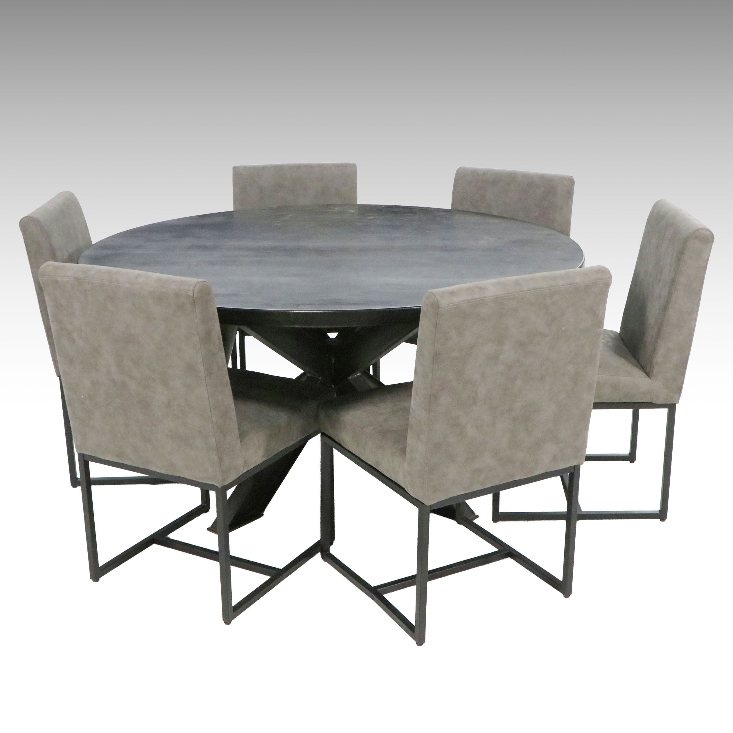 Seven-Piece Contemporary Dining Set