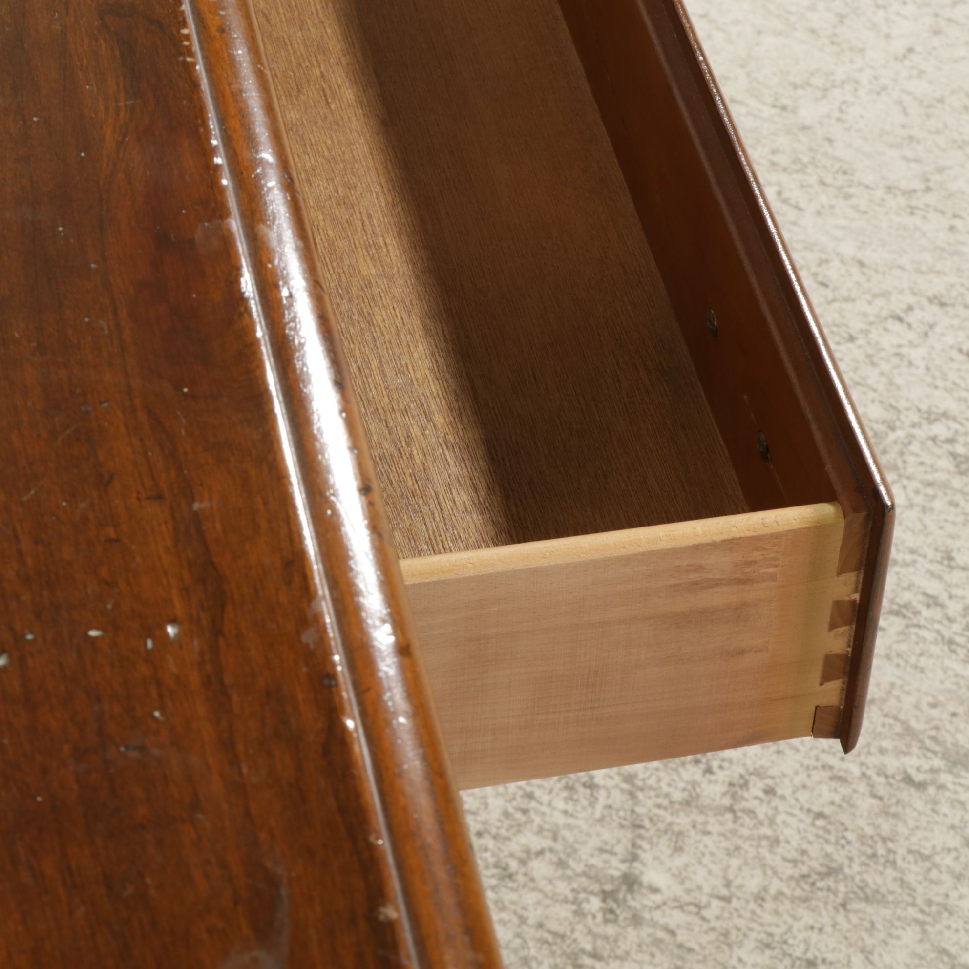 Chippendale Style Rustic Cherry Sideboard, Late 20th Century