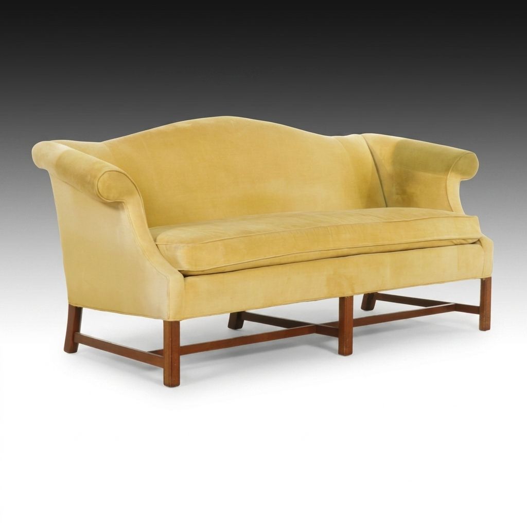 Conover Chair Company Chippendale Style Camelback Sofa, Mid to Late 20th Century