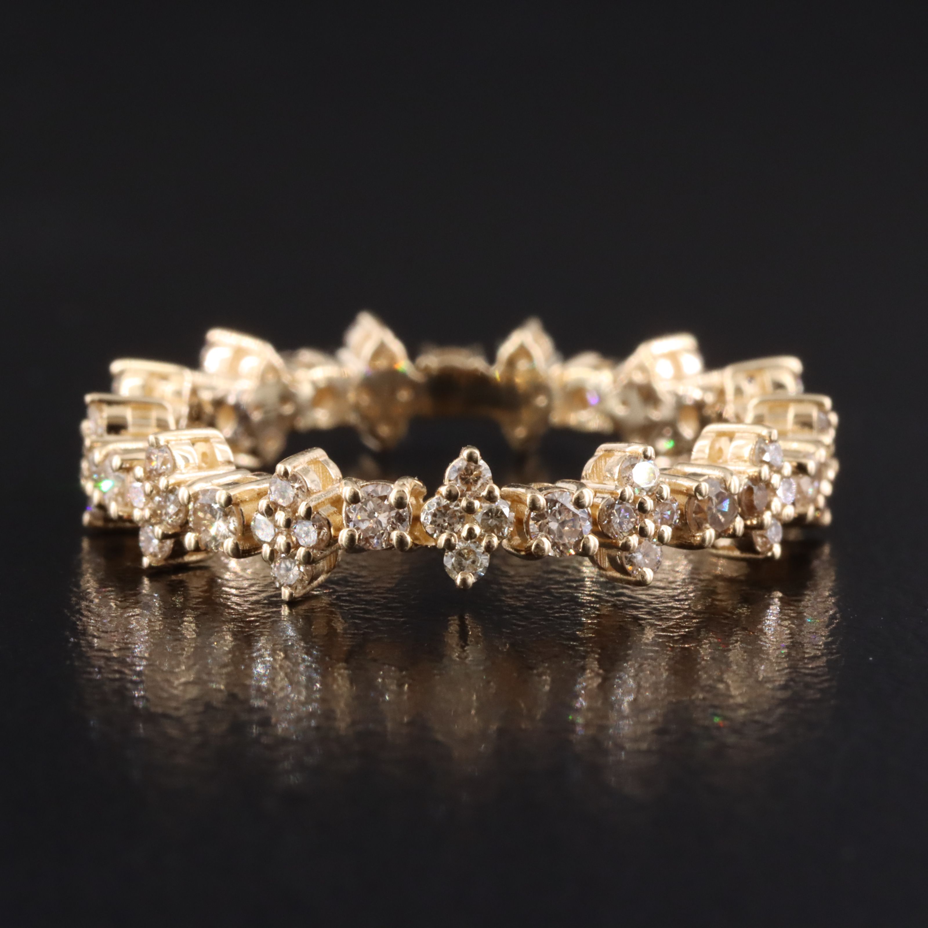 14K 0.82 CTW Diamond Eternity Band