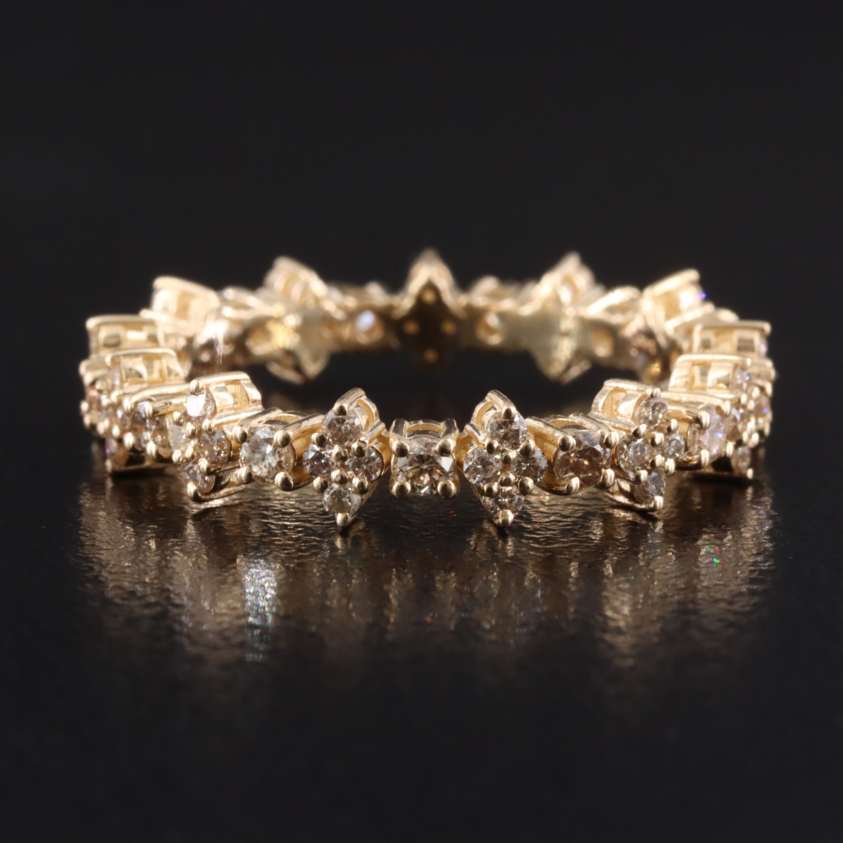 14K 0.82 CTW Diamond Eternity Band