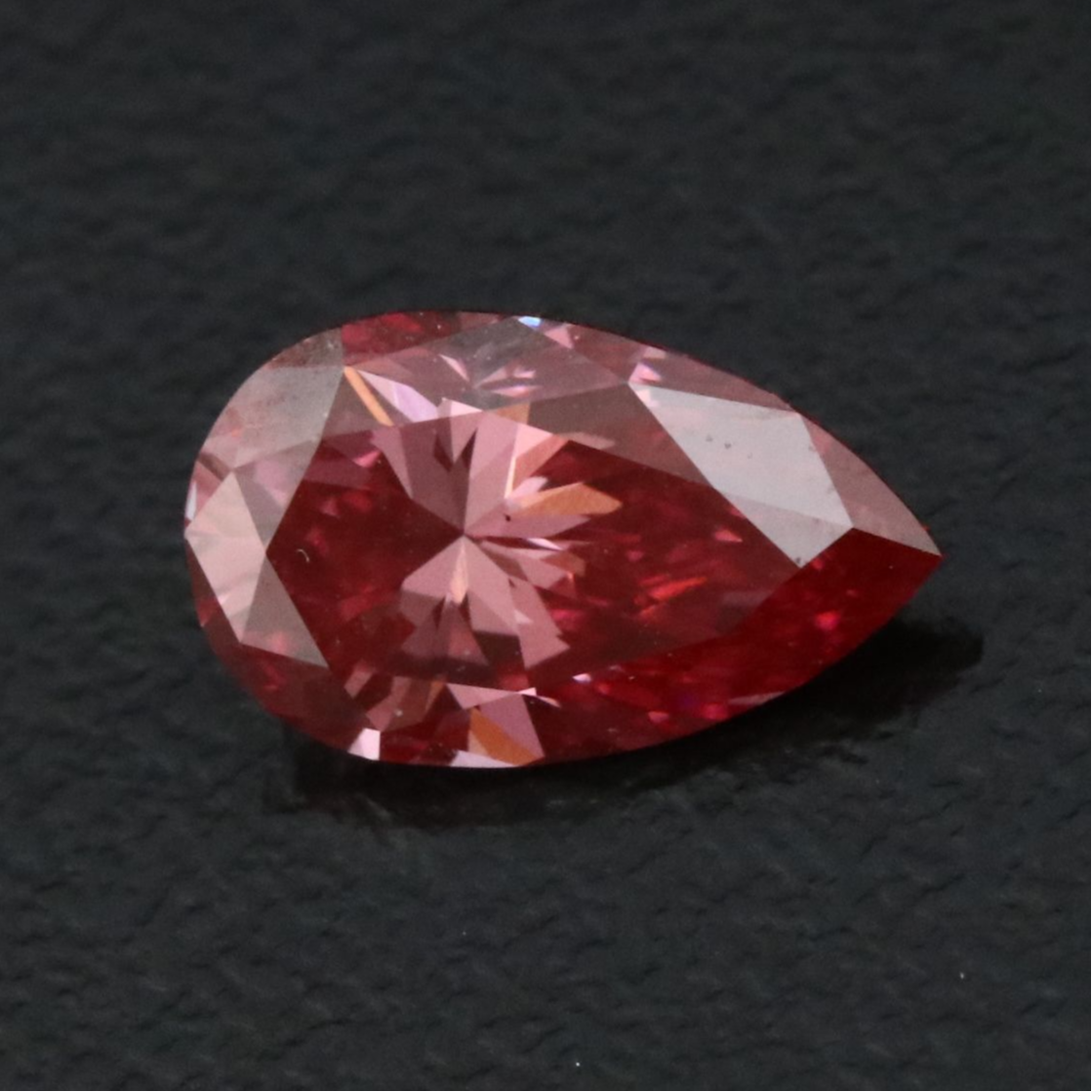 Loose 1.19 CT Lab Grown Fancy Vivid Pink Diamond with IGI Report