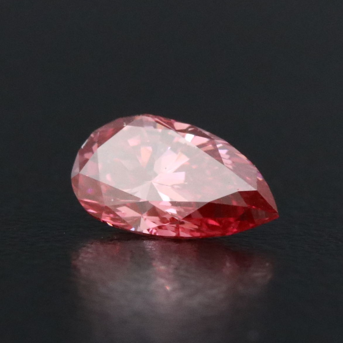 Loose 1.19 CT Lab Grown Fancy Vivid Pink Diamond with IGI Report