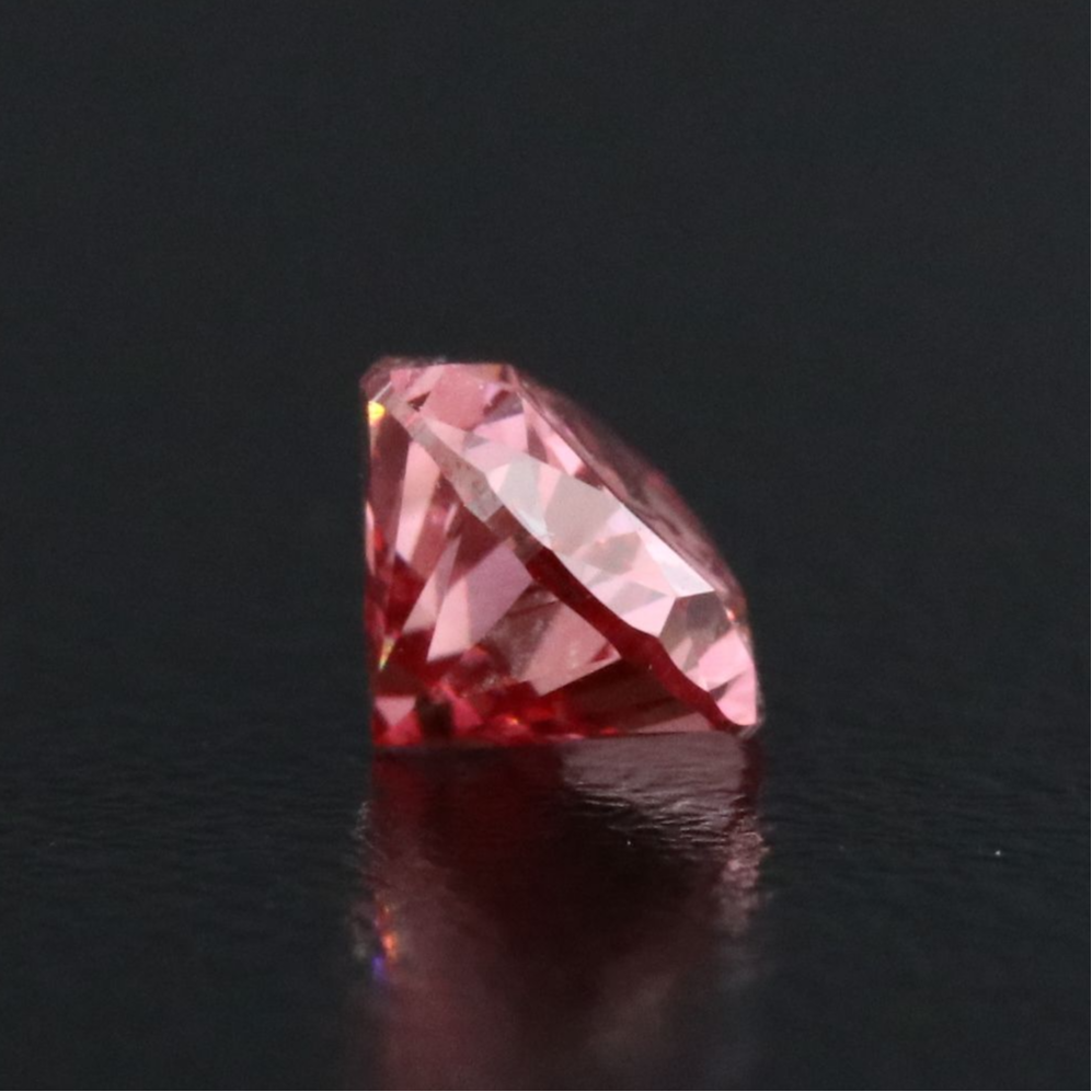 Loose 1.19 CT Lab Grown Fancy Vivid Pink Diamond with IGI Report