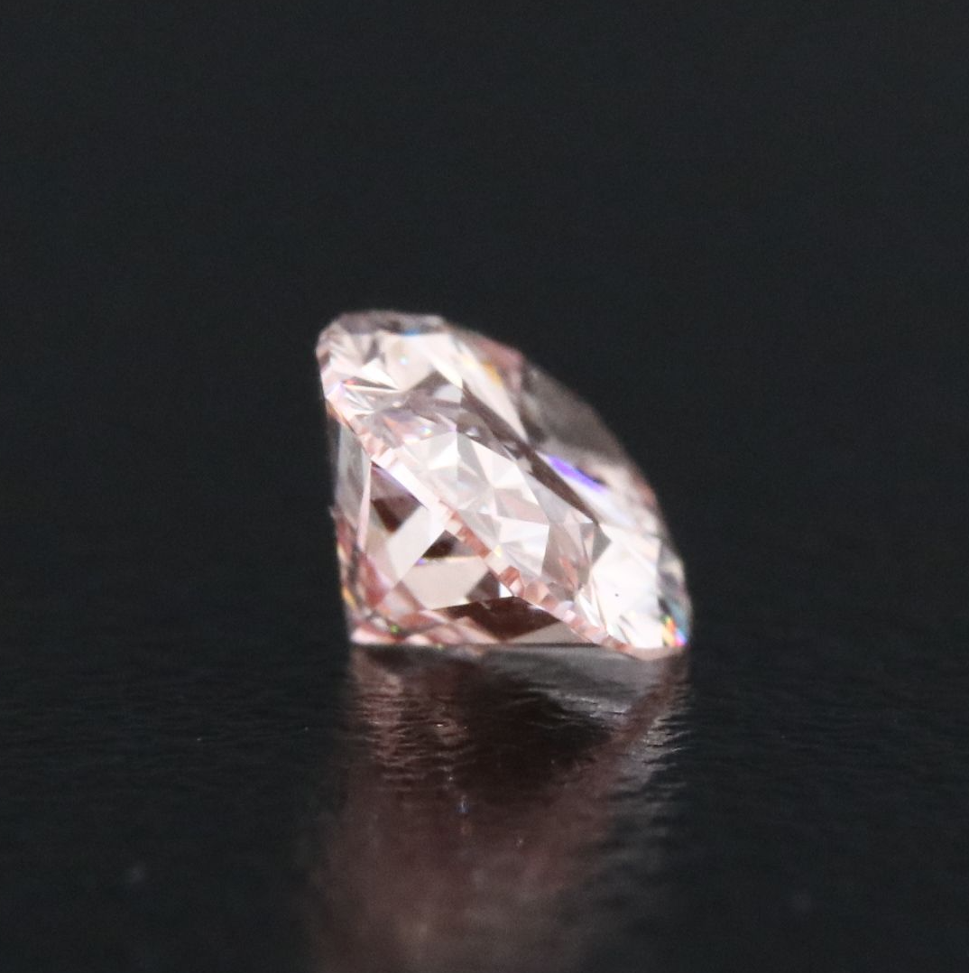 Loose 1.04 CT Lab Grown Fancy Intense Pink Diamond with IGI Report