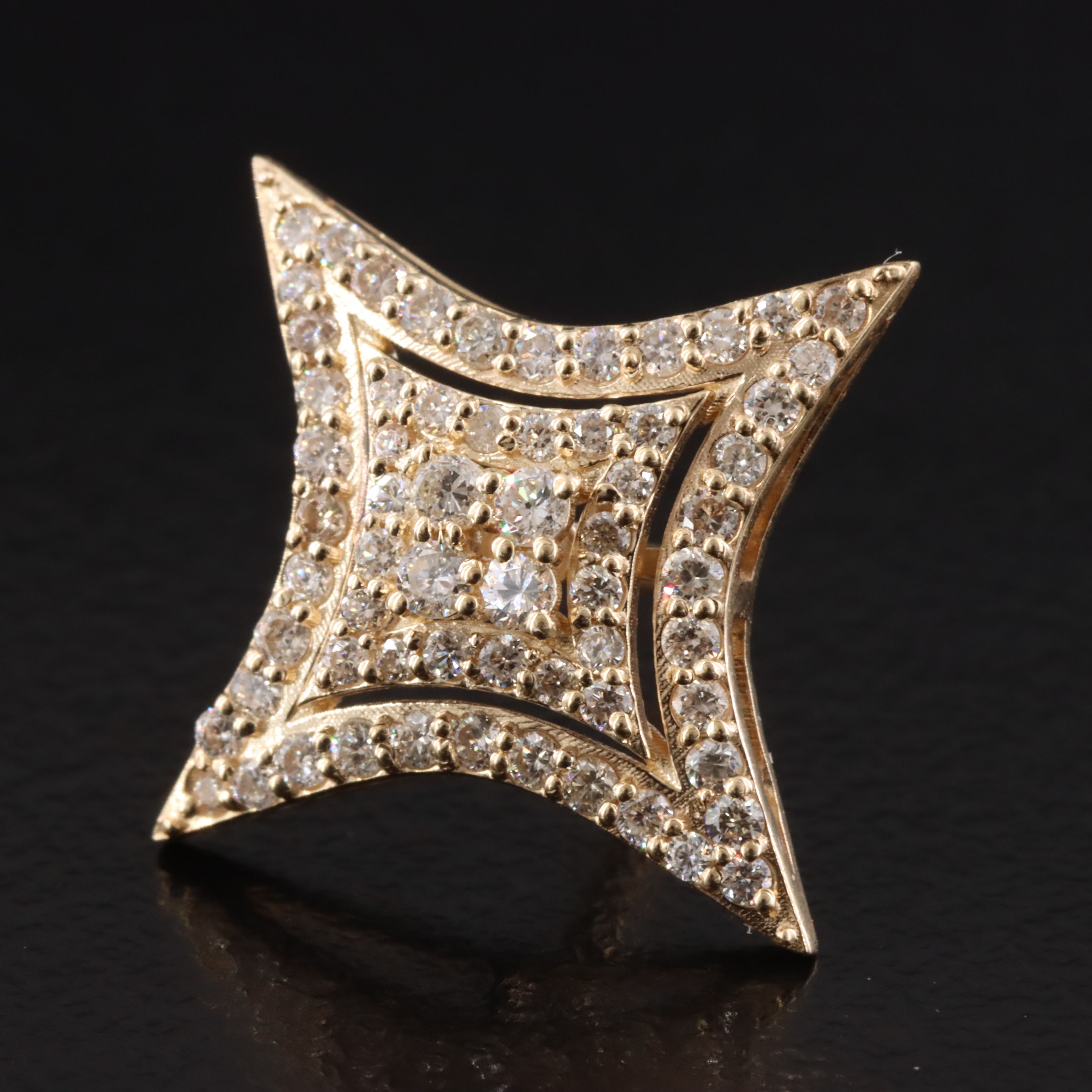 14K 1.03 CTW Diamond Earrings