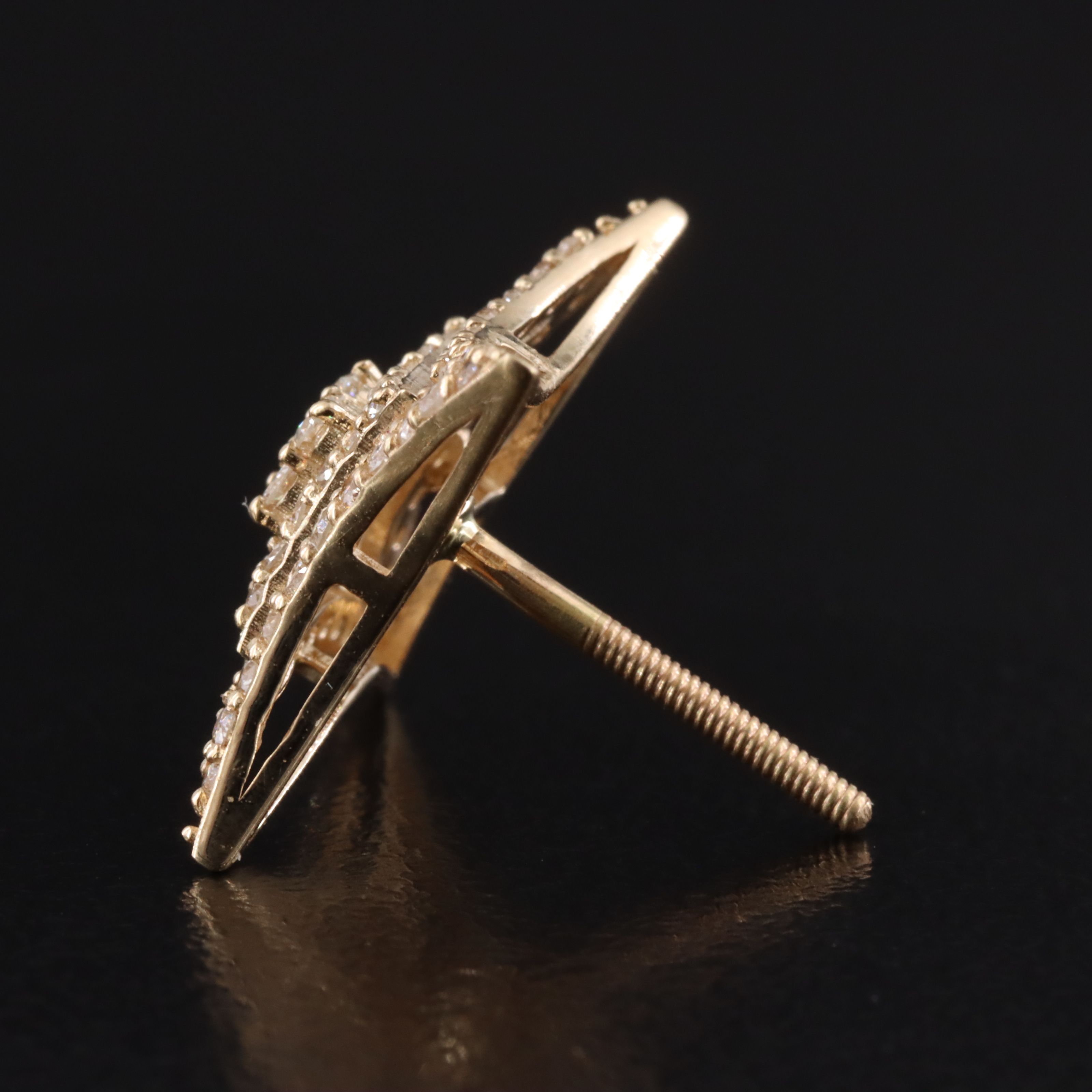 14K 1.03 CTW Diamond Earrings