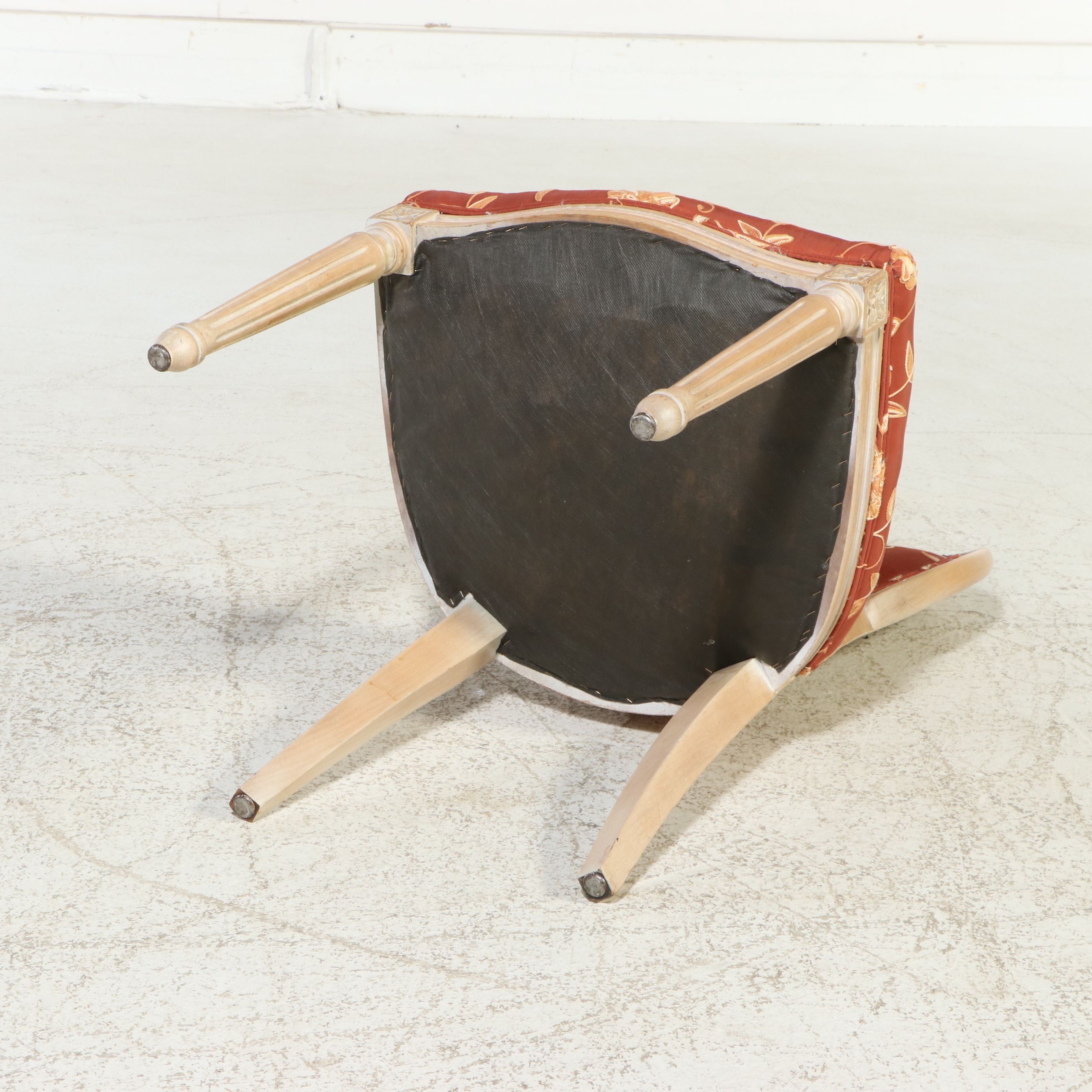 Set of Four Louis XV Style Side Chairs, Late 20th to Early 21st Century