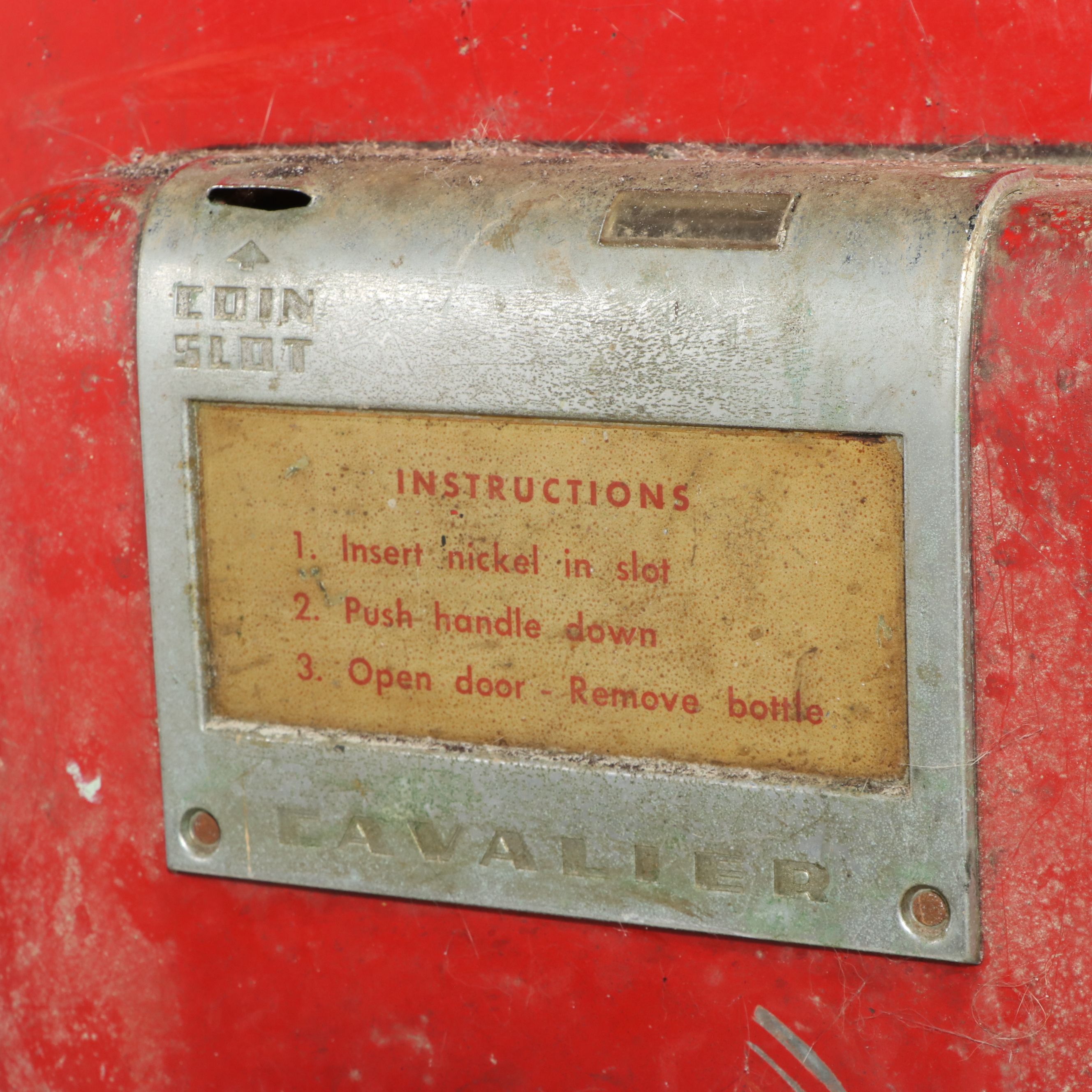 Cavalier Coca-Cola Bottle Vending Machine, Mid-20th Century