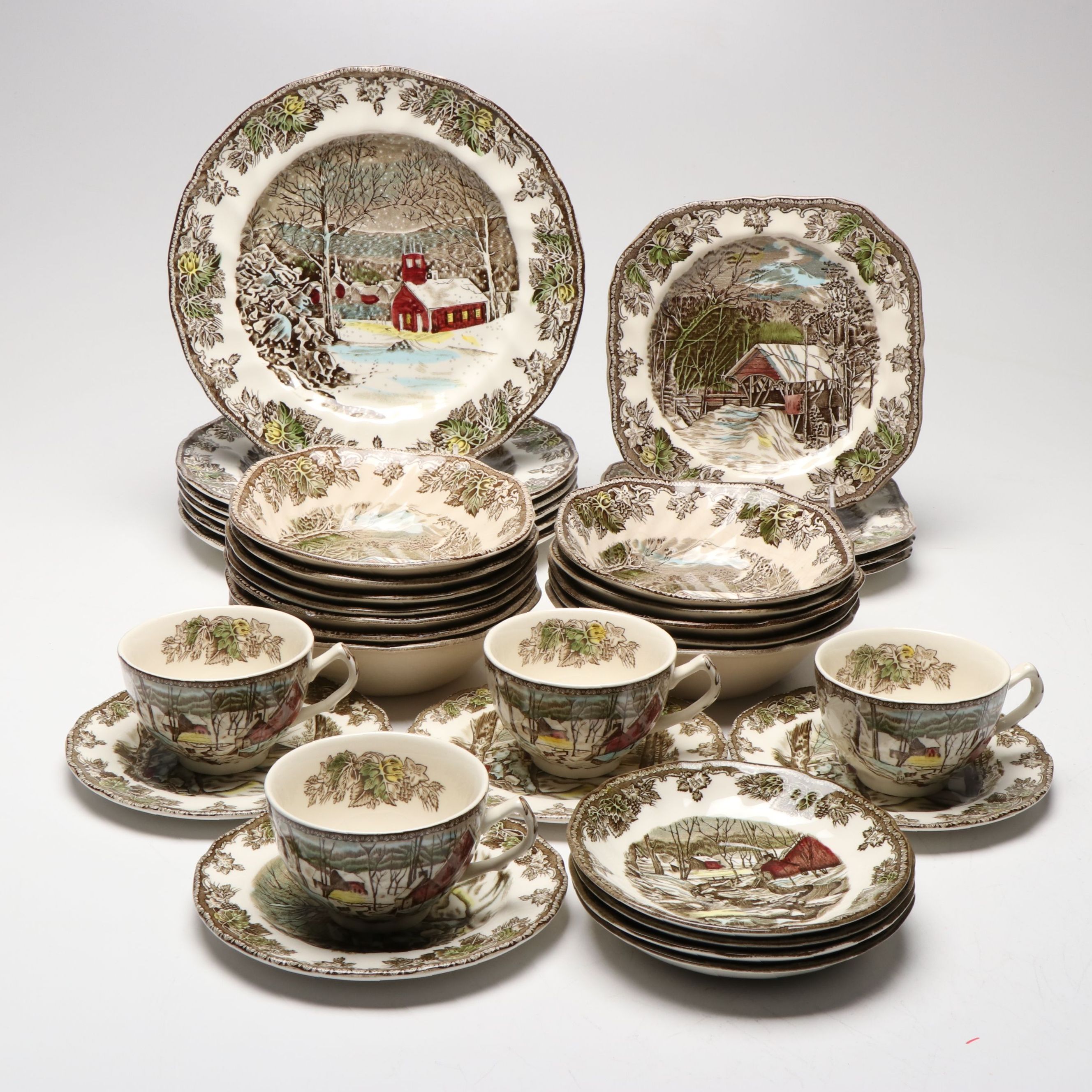 Johnson Bros. "The Friendly Village" Earthenware Dinnerware