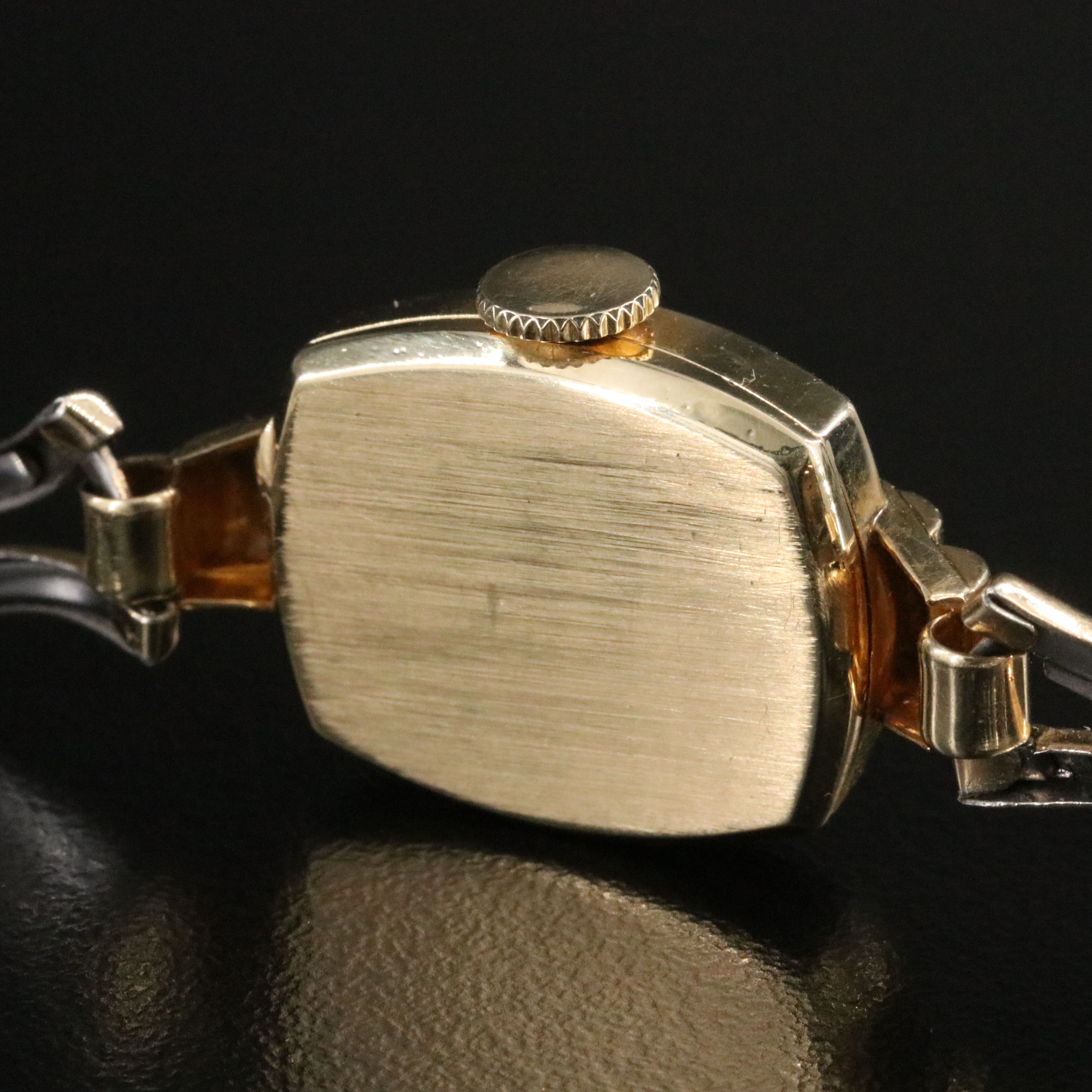 1944 Omega 14K  Fancy Lug Stem Wind Dress Watch