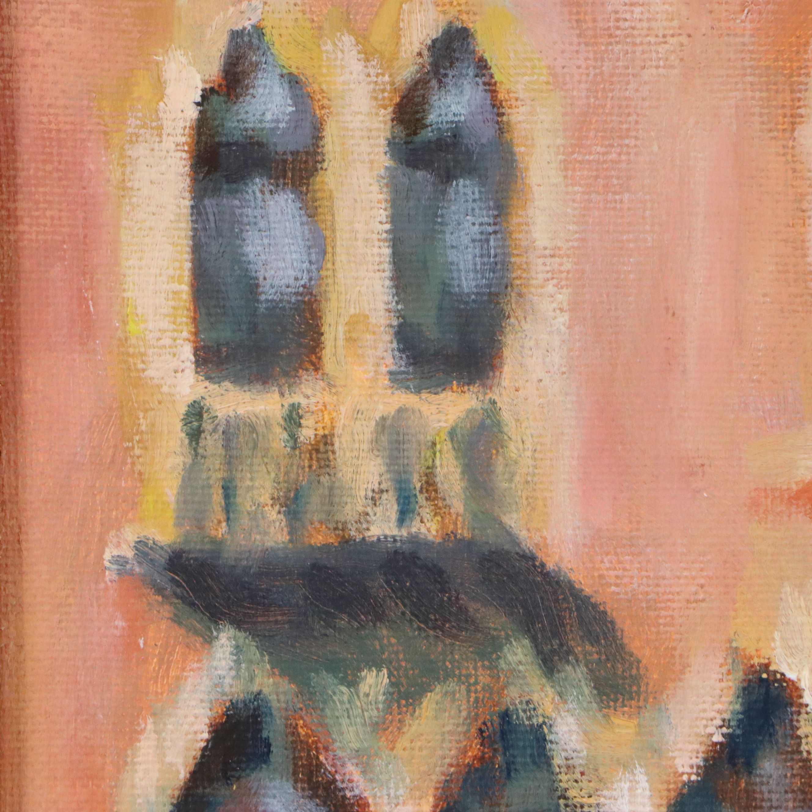 Venetian Canal Oil Painting, 21st Century