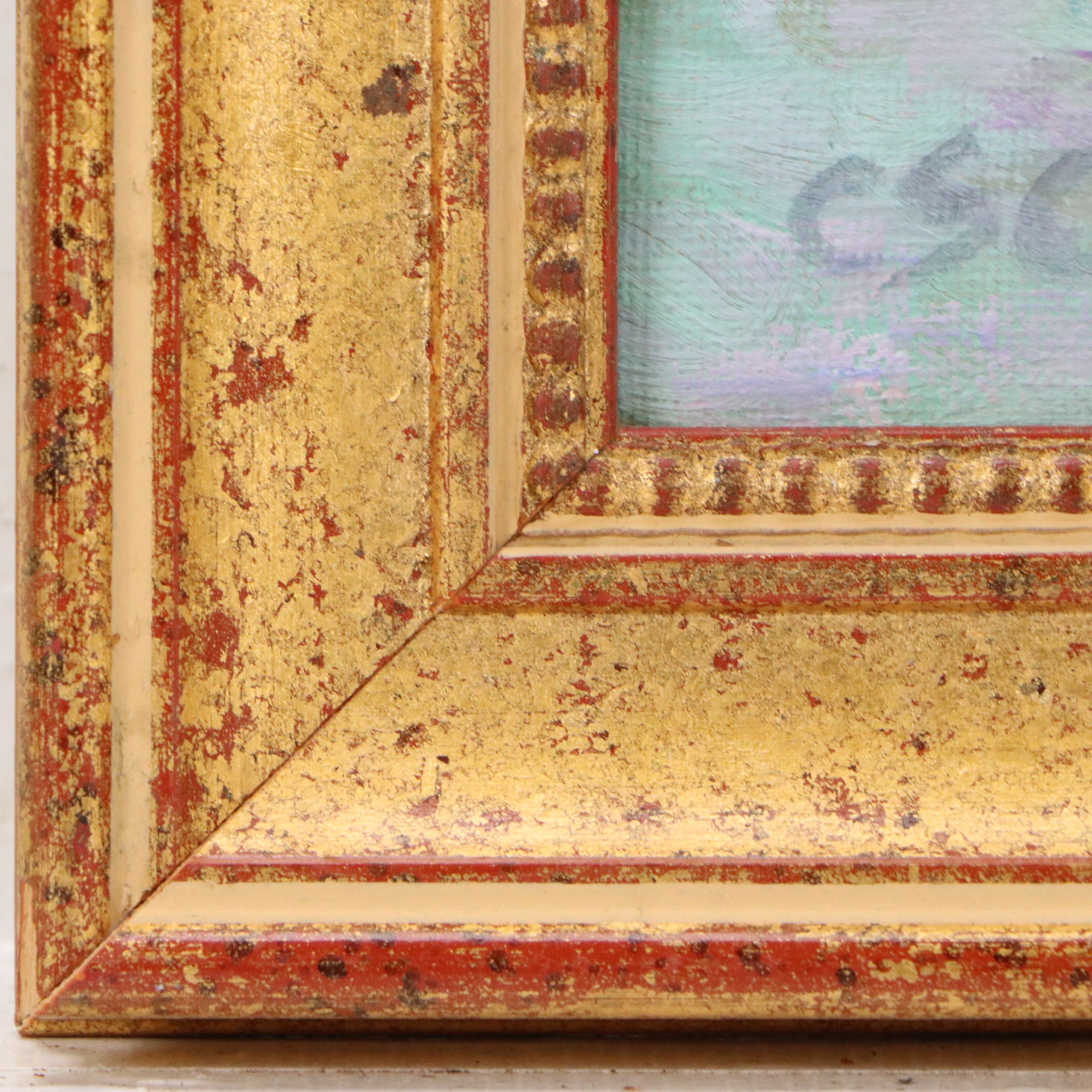 Venetian Canal Oil Painting, 21st Century