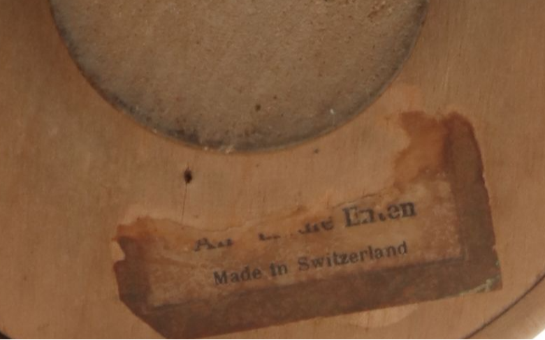 German "Silent Night" Wood Music Box with Other European and American Décor