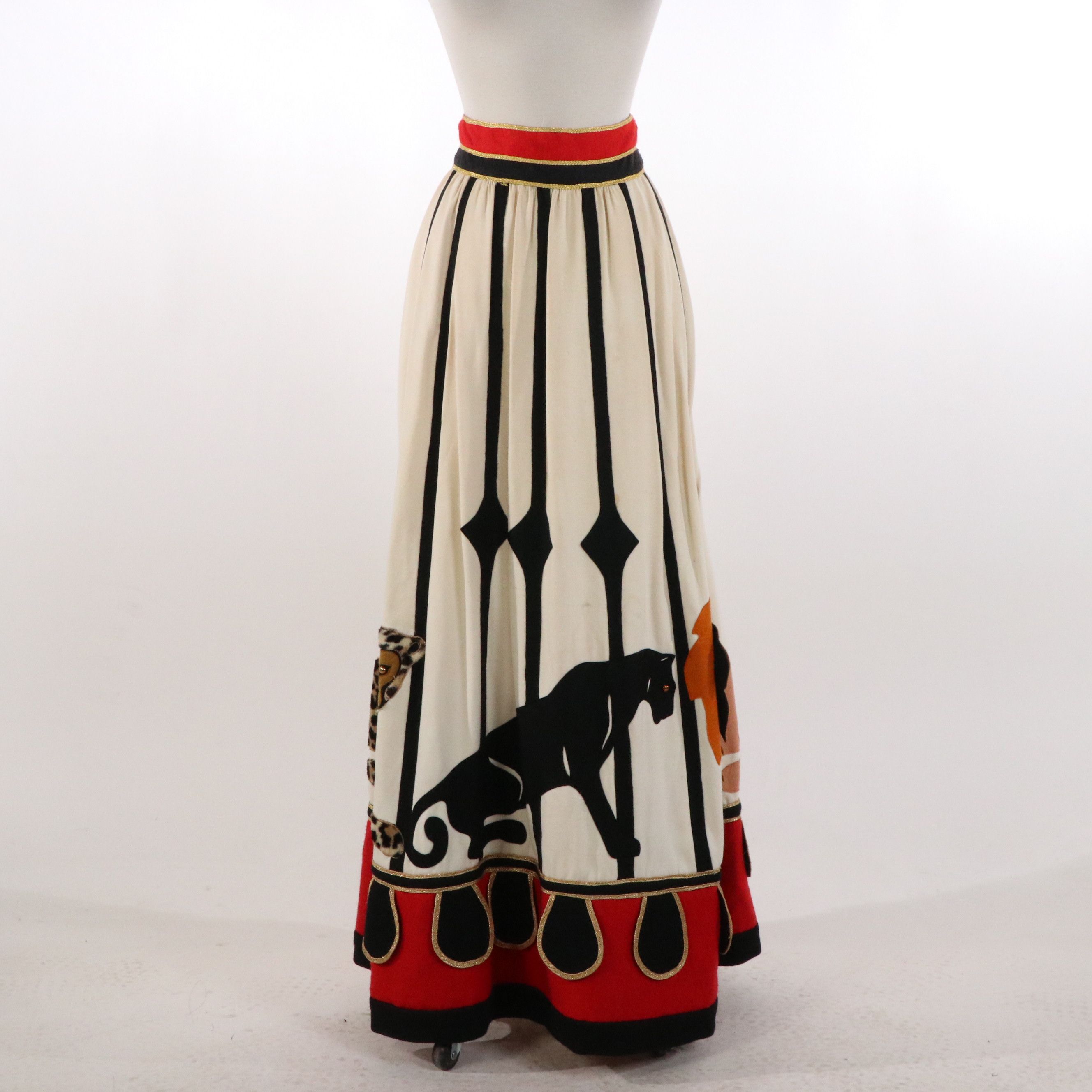 Vintage Dresswear Ensemble Featuring Rare Malcolm Starr Two-Piece Dress