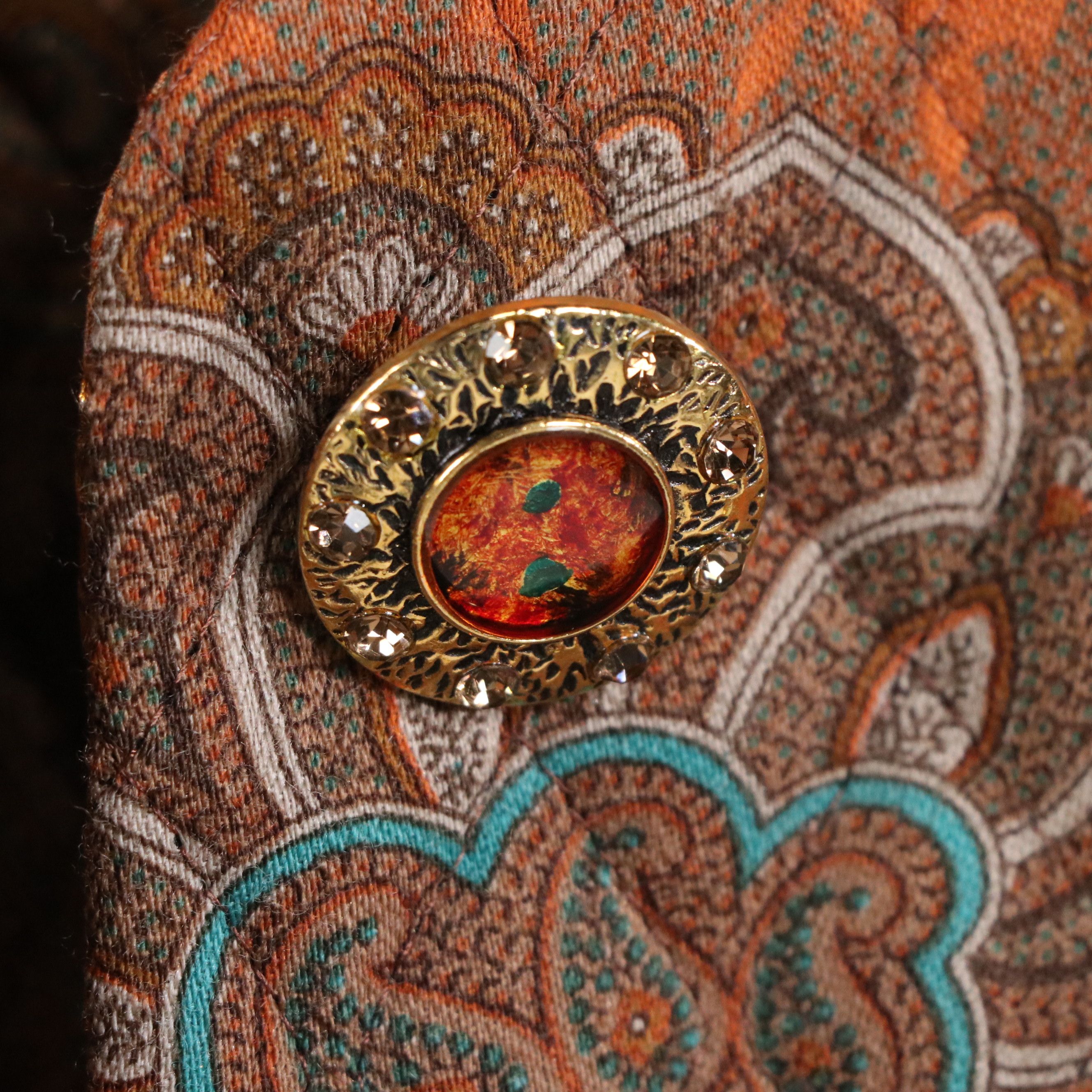 Curated Vintage Evening Ensemble Featuring Three-Piece Carolyn Roehm Gown