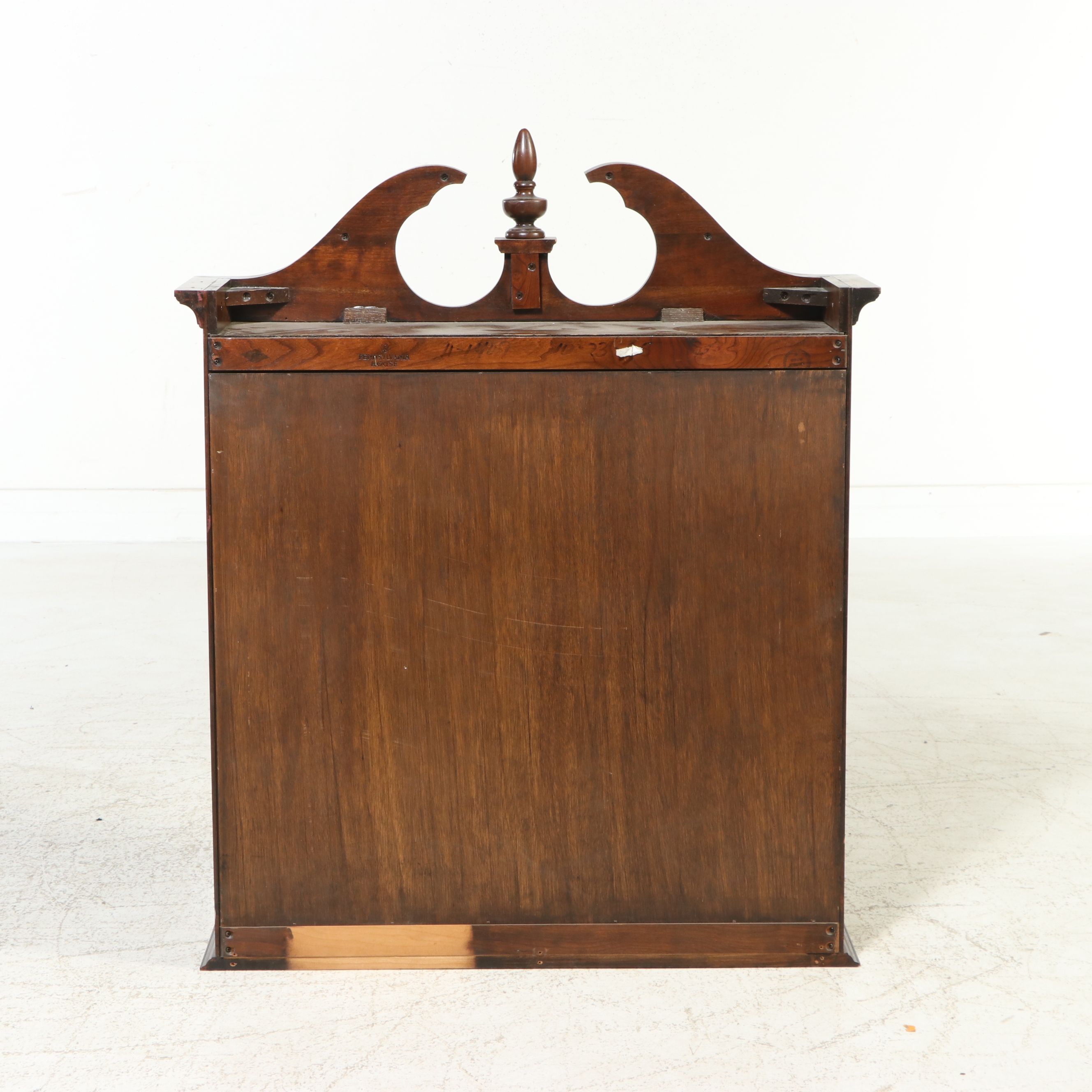 Chippendale Style Secretary Desk, Late 20th to Early 21st Century