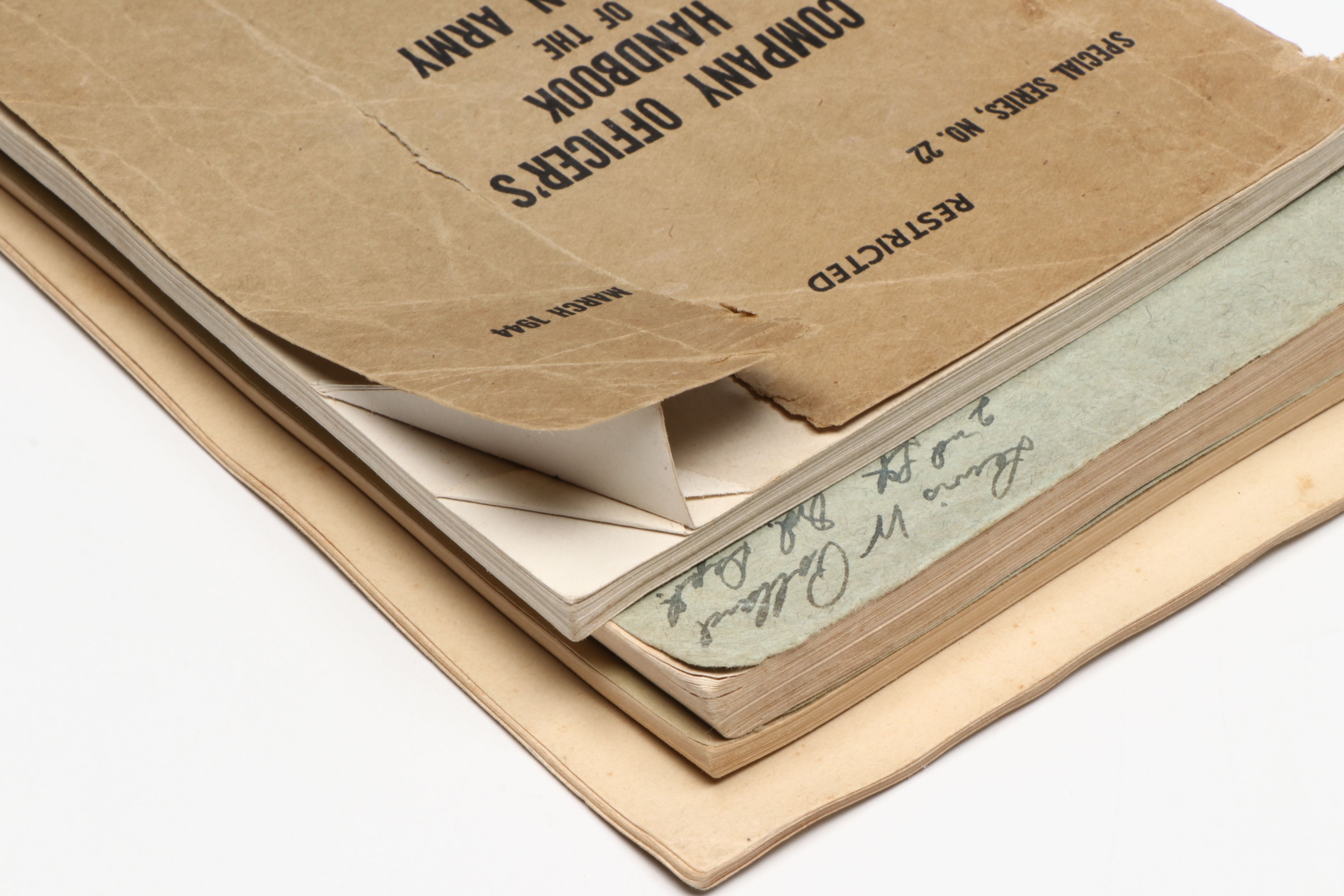 World War II U.S., Finnish and German Training Manuals and More, 1921-1944